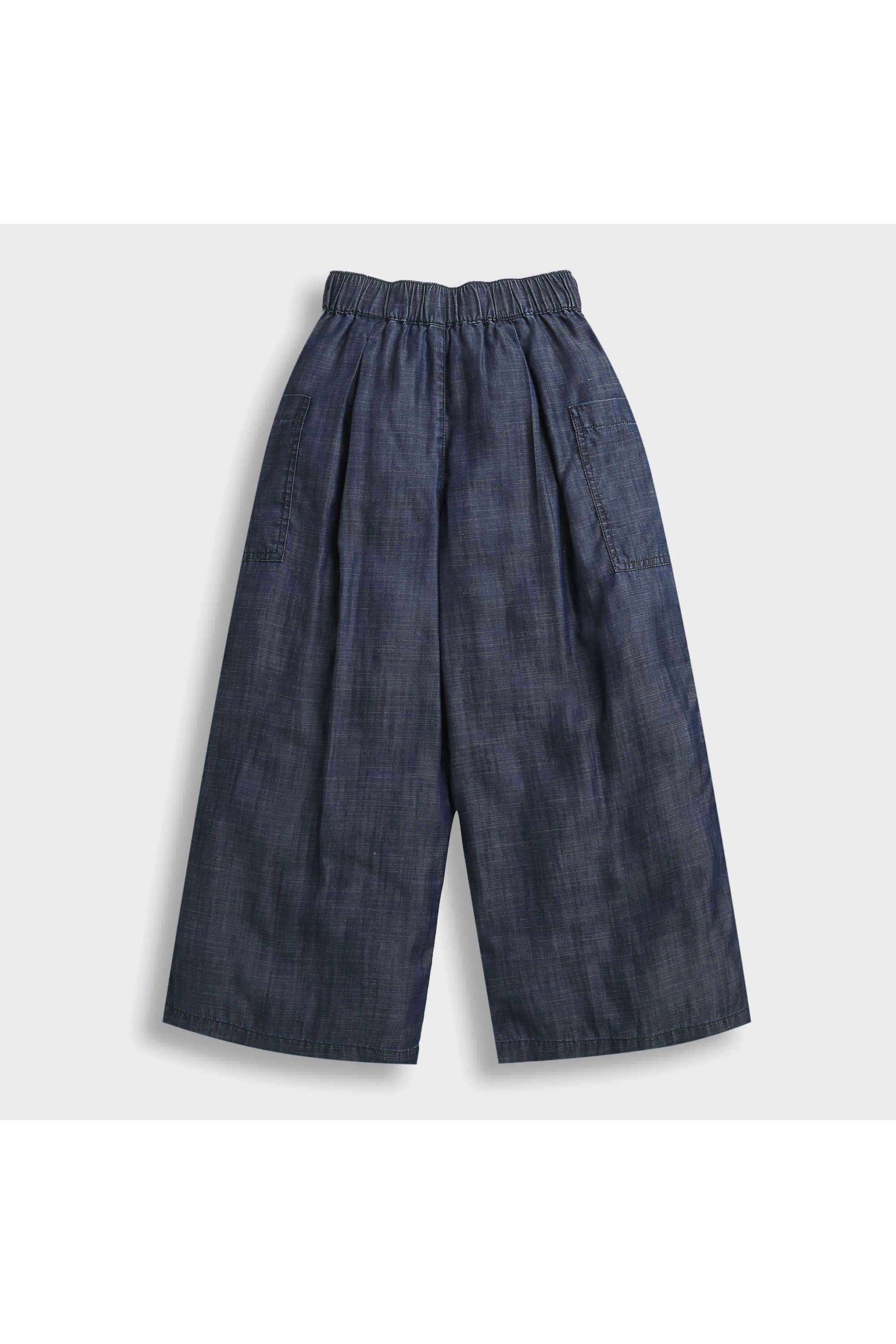 Solid-Cotton-Relaxed-Fit-Girl-s-Pants