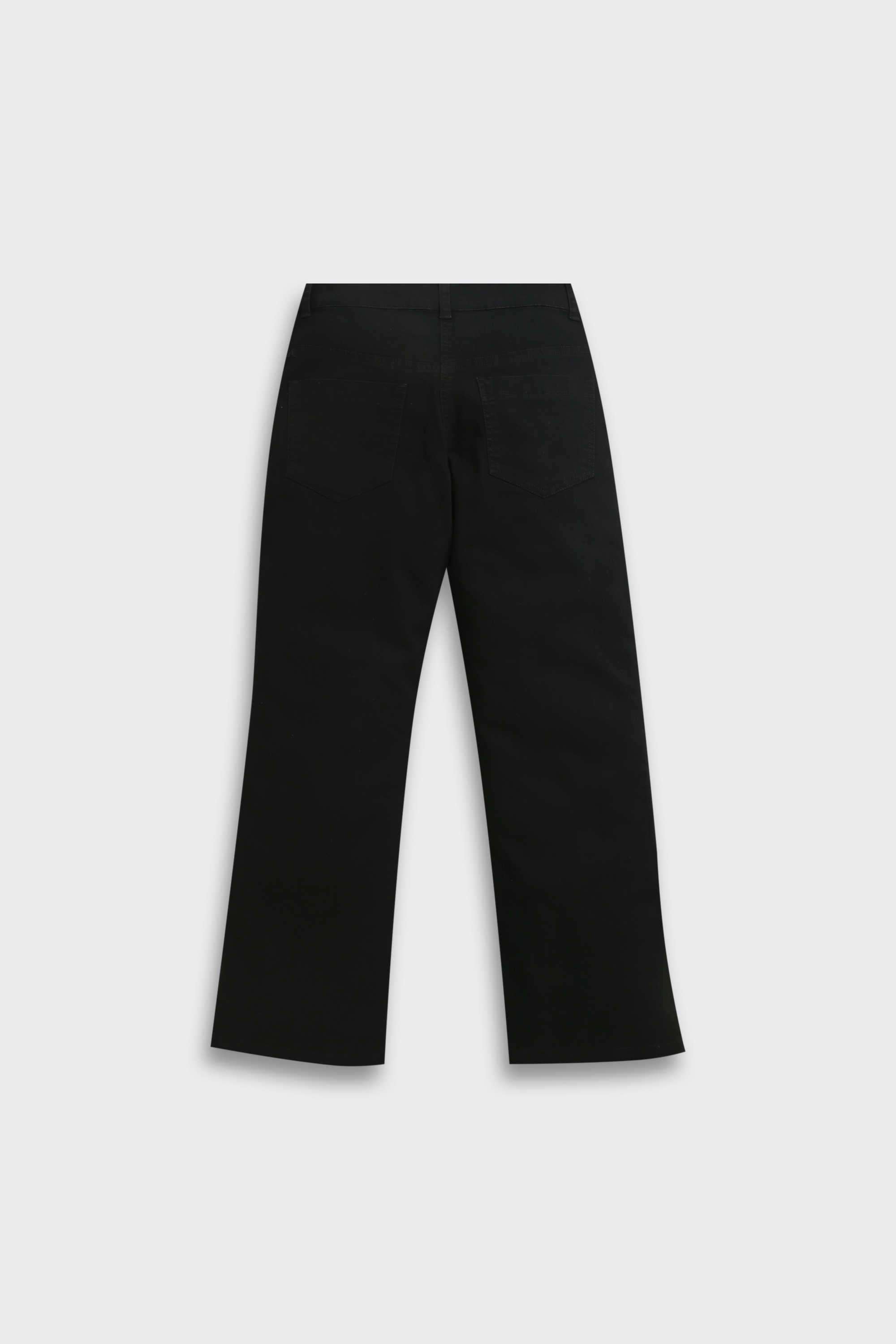 Solid-Blended-Fabric-Skinny-Fit-Girl-s-Pants