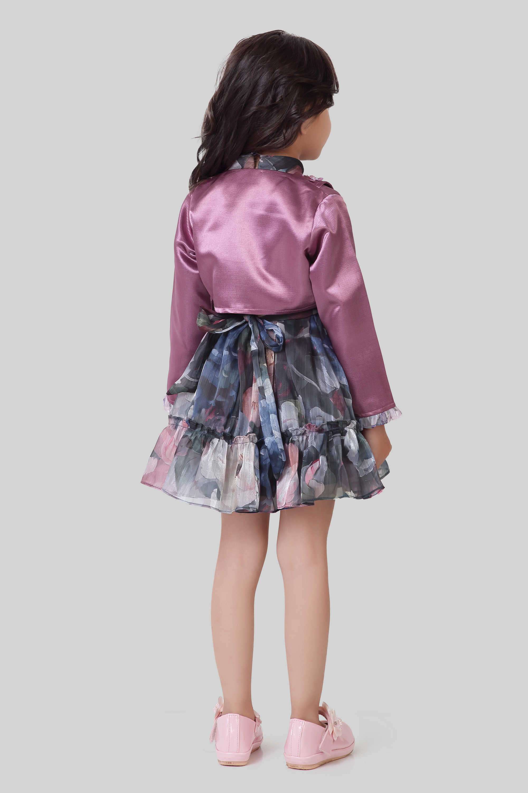 Printed-Polyester-Collared-Infant-Girl-s-Frock