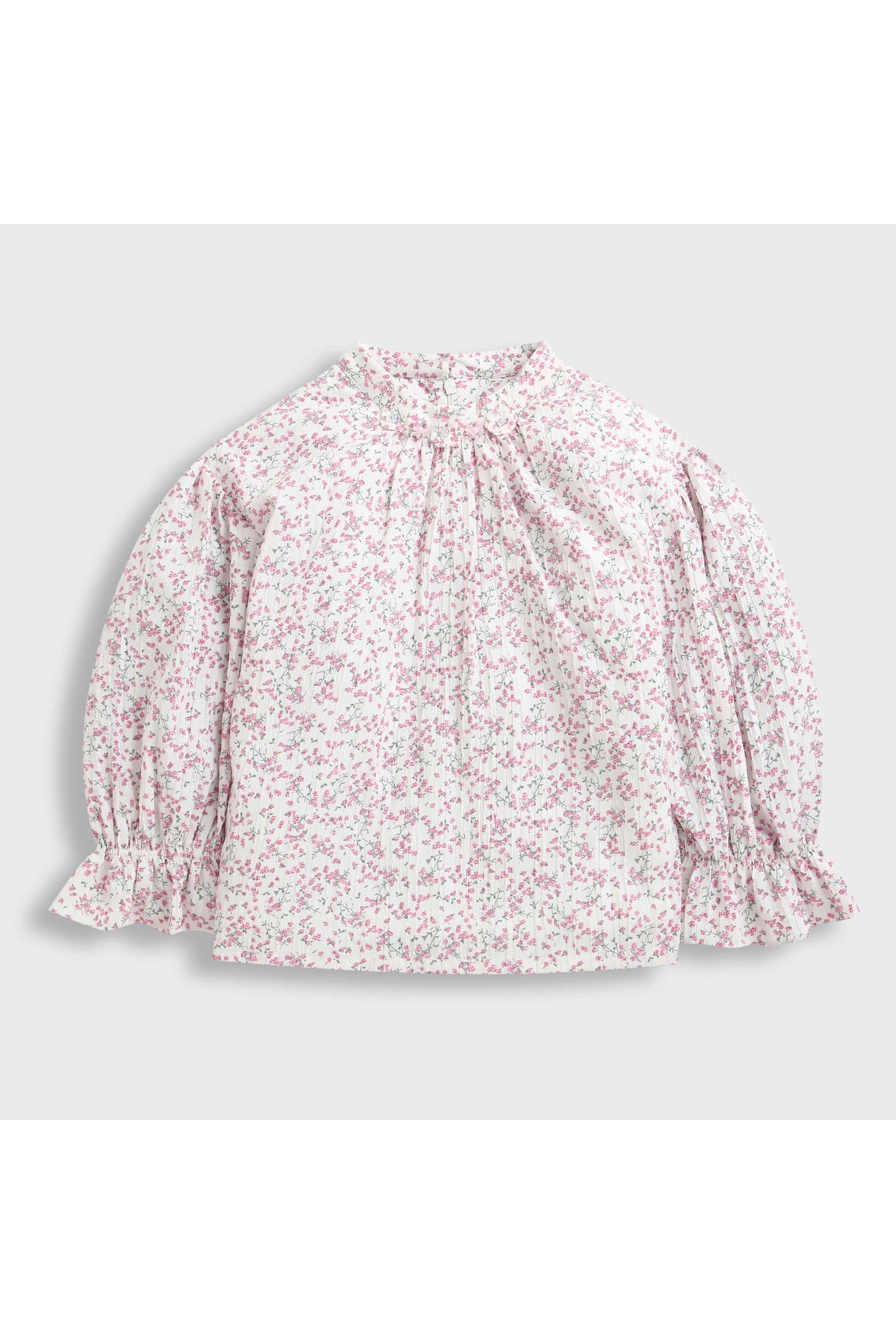 Printed-Polyester-Round-Neck-Girl-s-Top