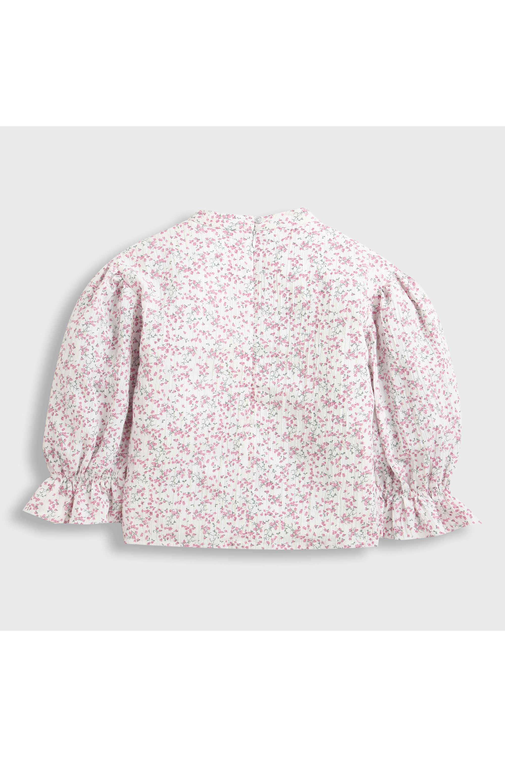 Printed-Polyester-Round-Neck-Girl-s-Top