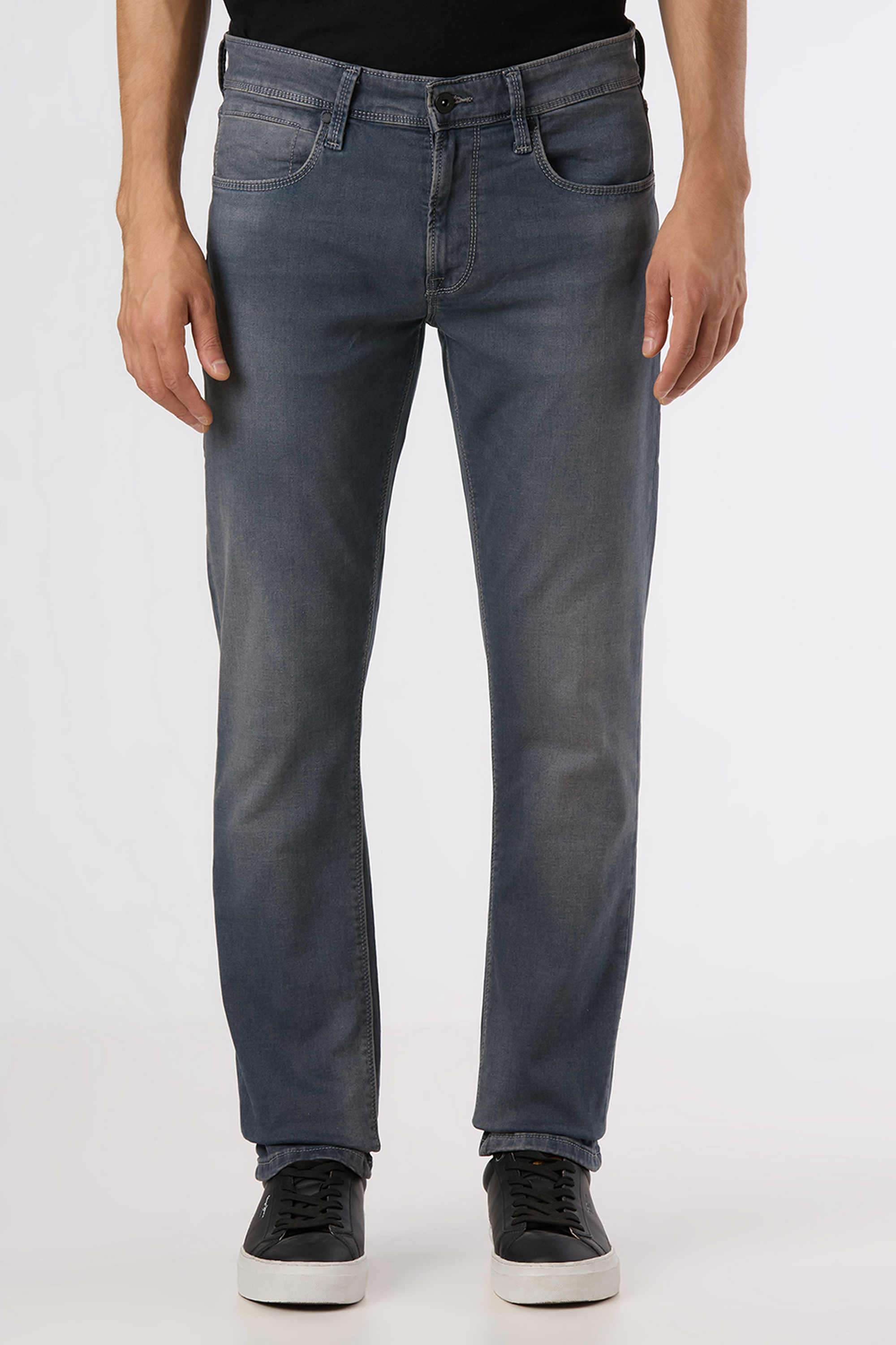 Light-Wash-Cotton-Slim-Fit-Men-Jeans