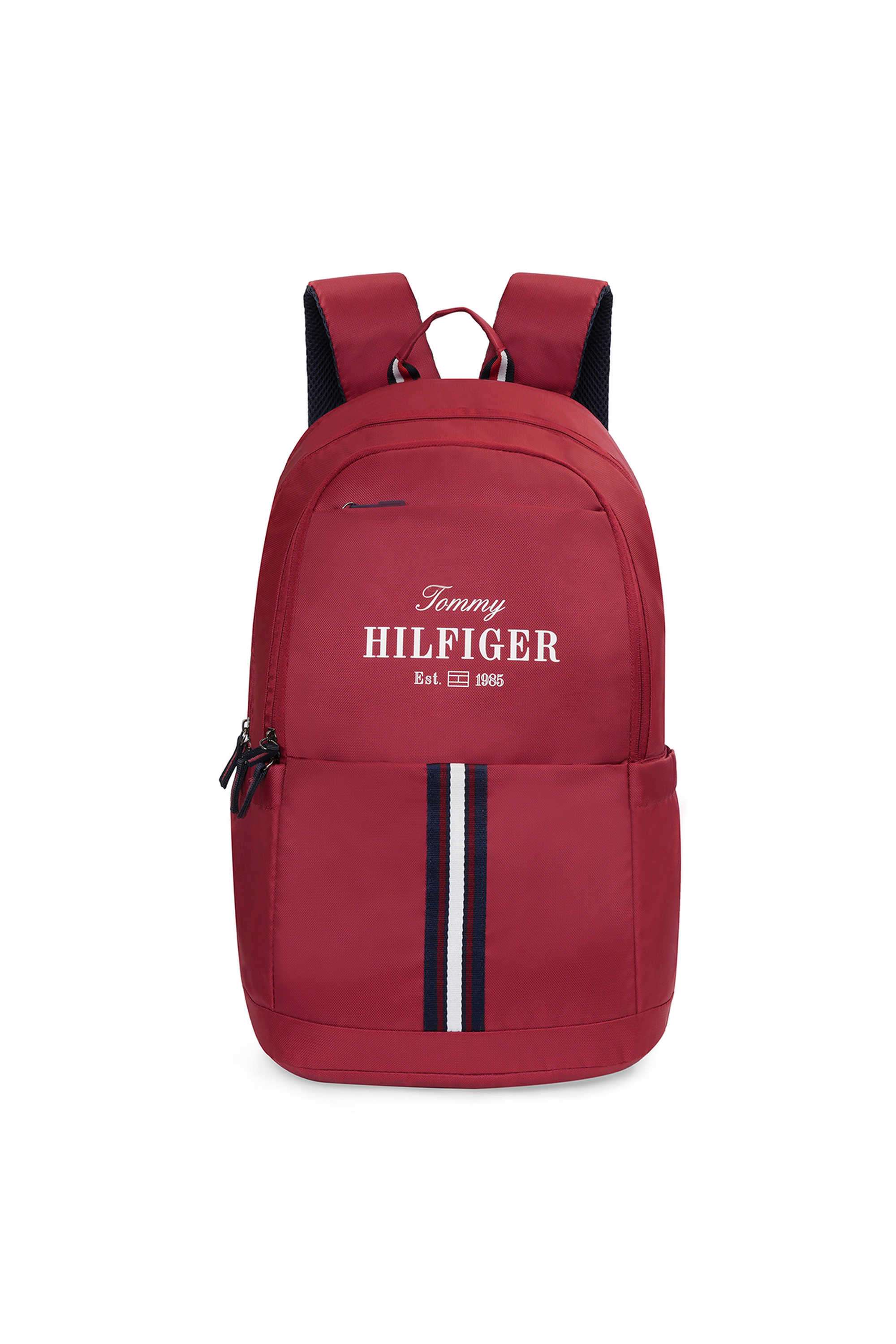 Zipper-Polyester-Typographic-Women-Backpack