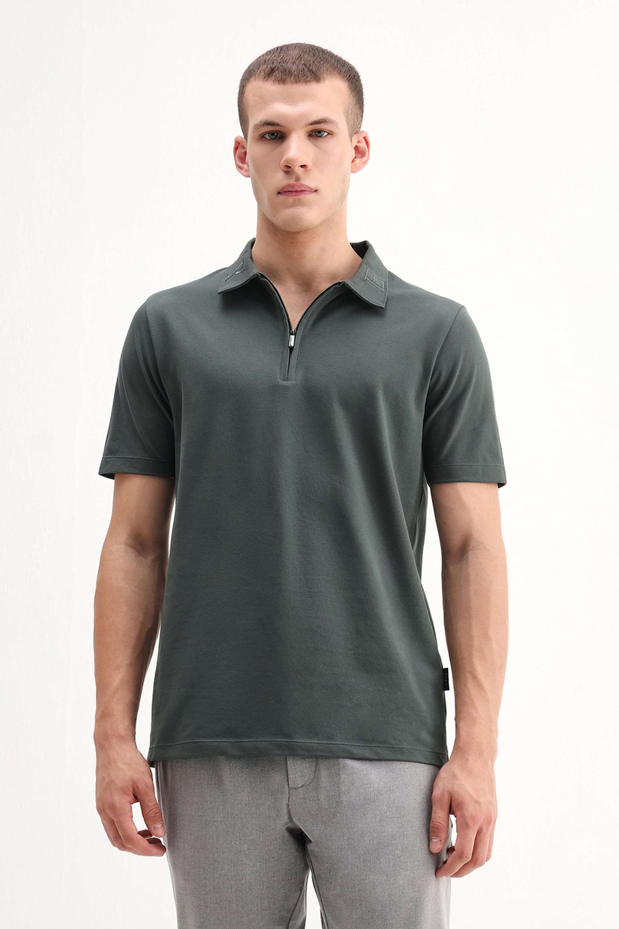 Solid-Cotton-Polo-Men-s-T-Shirt