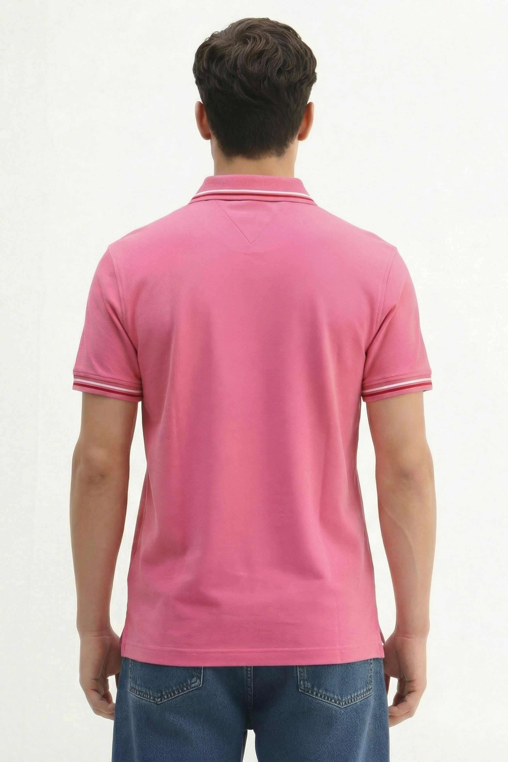 Solid-Cotton-Slim-Fit-Men-s-T-Shirt