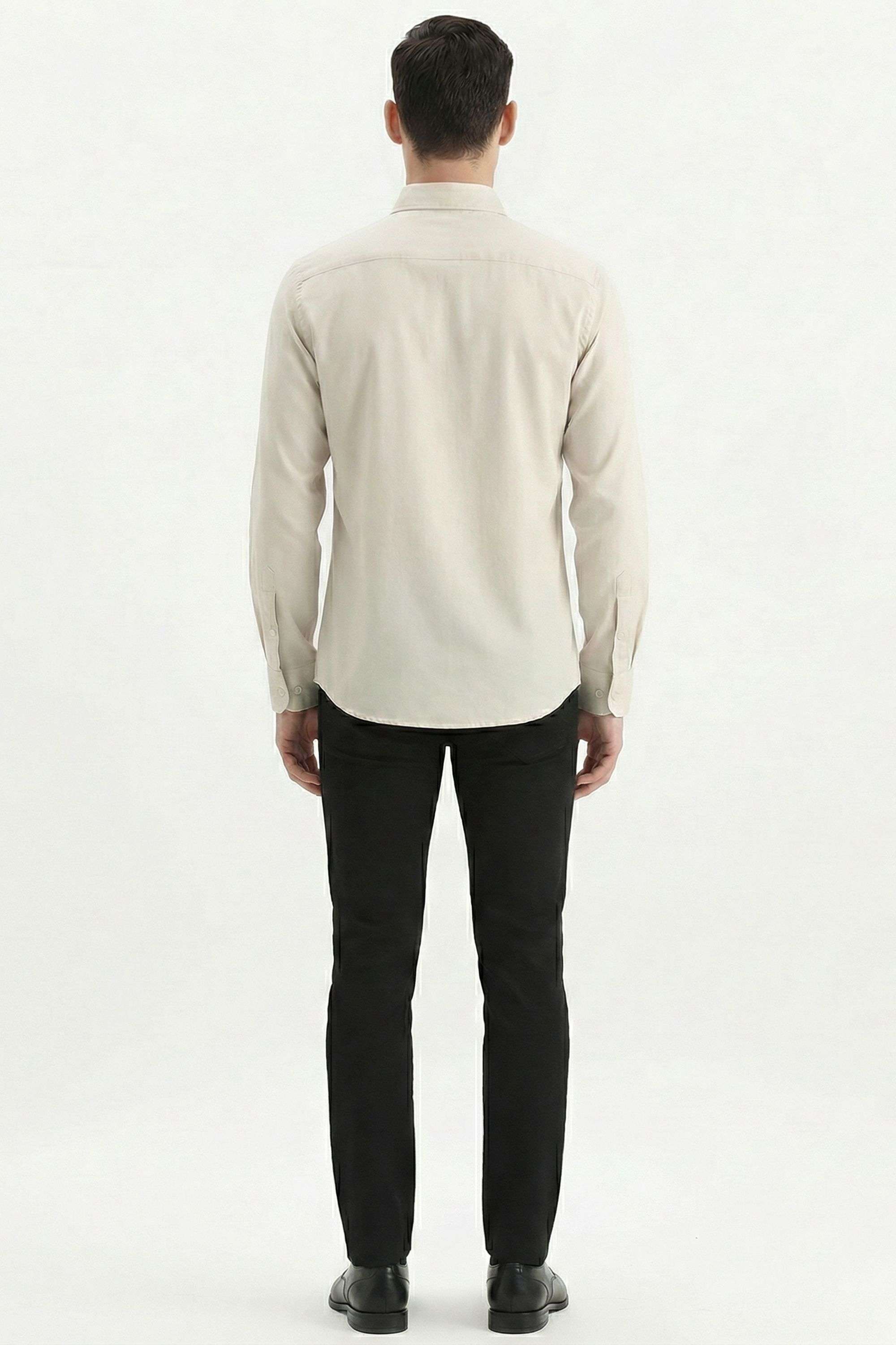Solid-Cotton-Slim-Fit-Men-s-Casual-Wear-Shirt
