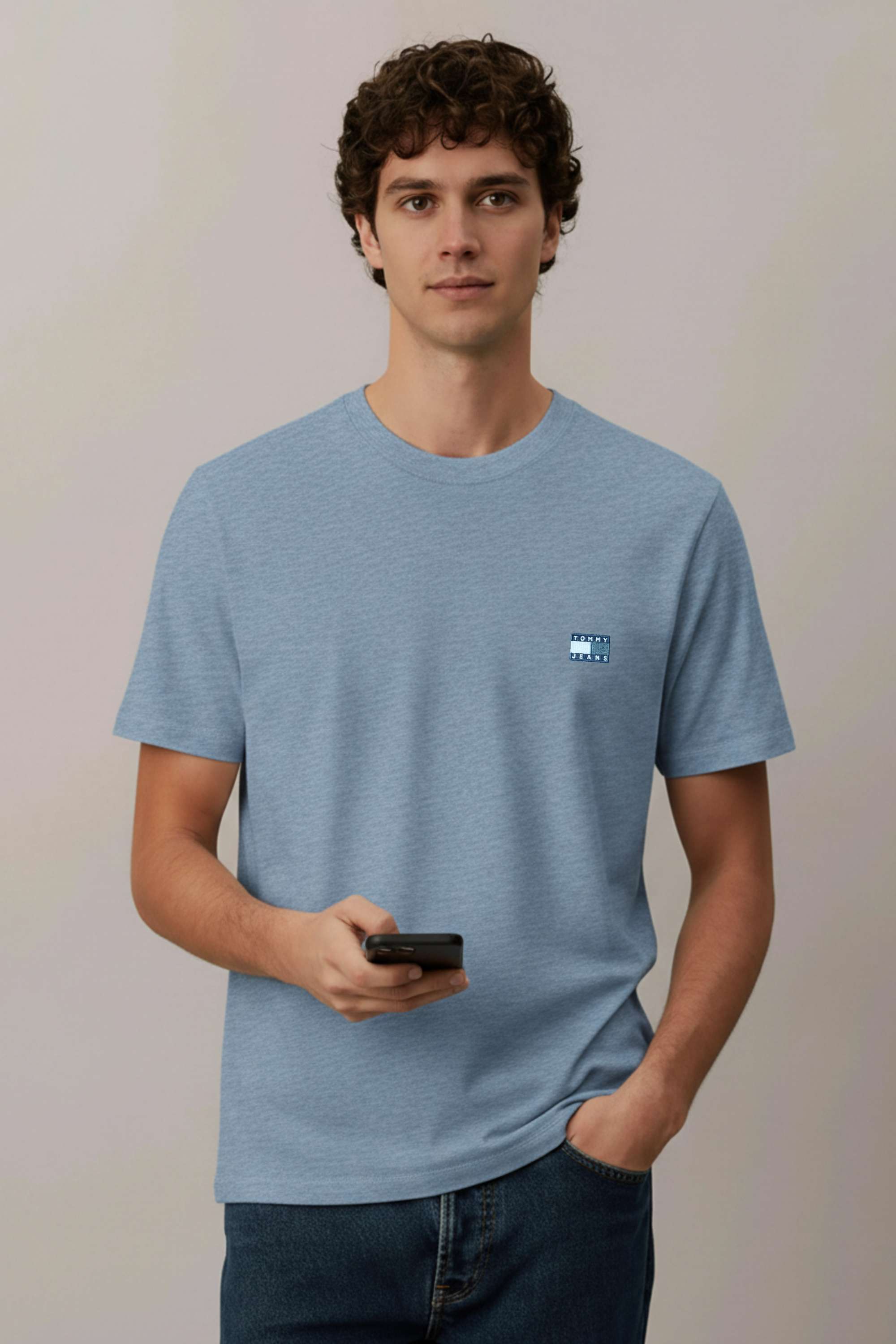 Solid-Cotton-Regular-Fit-Men-s-T-Shirt