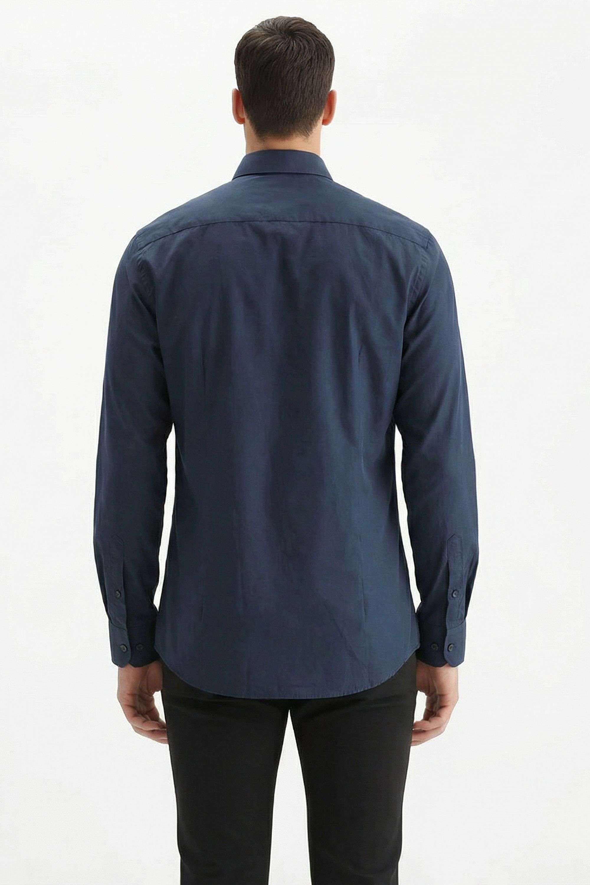 Solid-Cotton-Regular-Fit-Men-Formal-Wear-Shirt