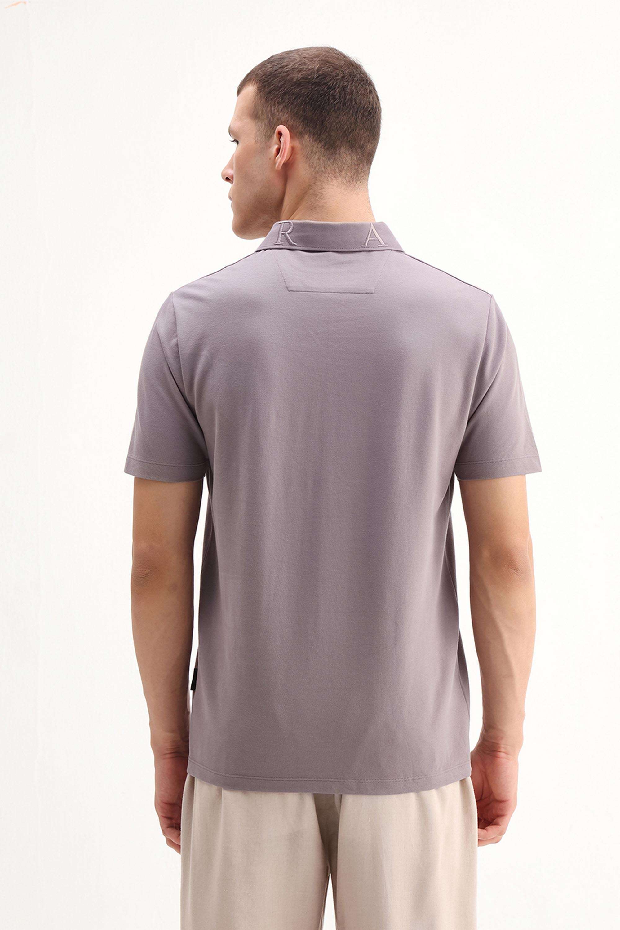 Solid-Cotton-Regular-Fit-Men-T-Shirt