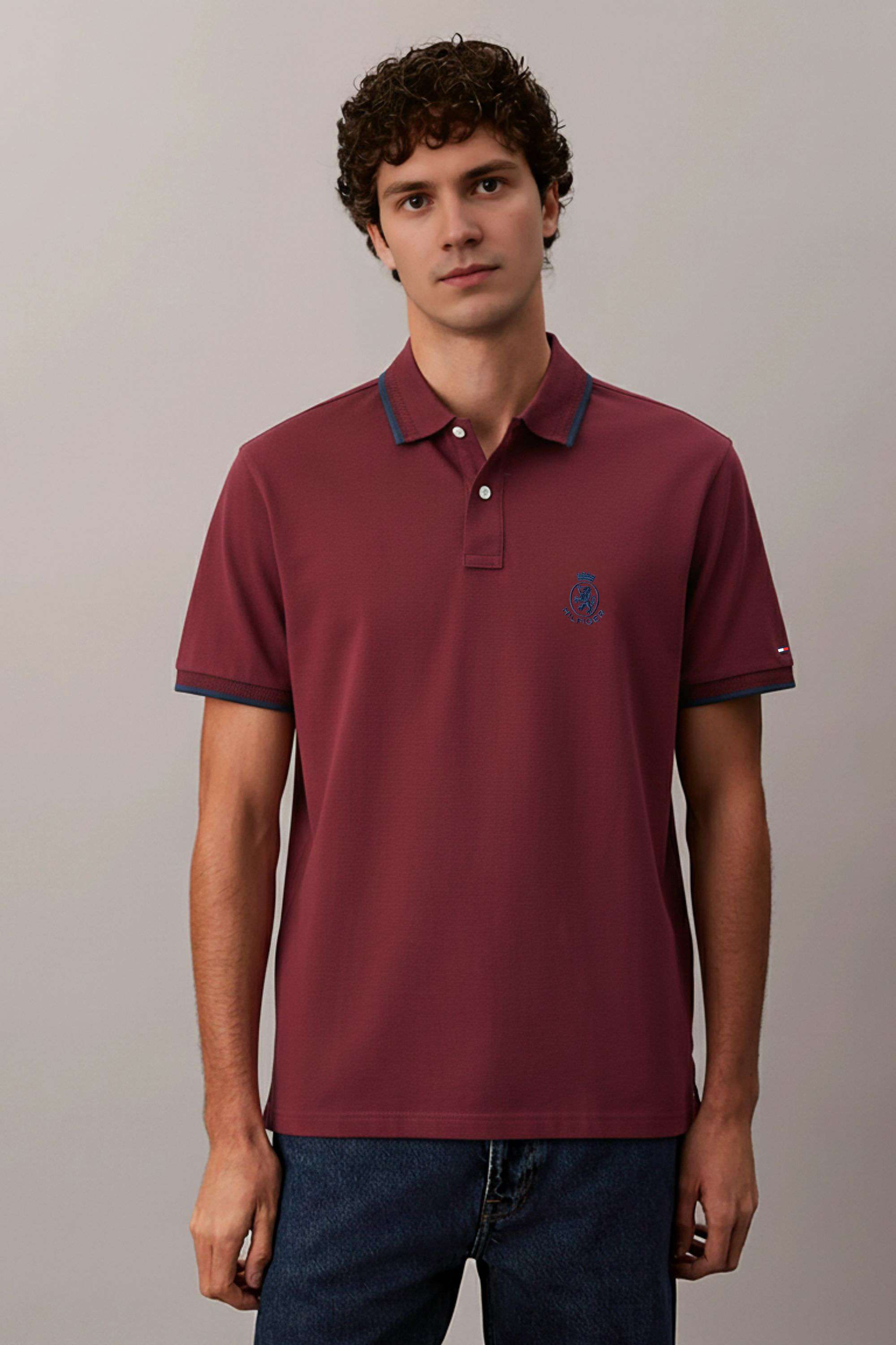 Solid-Cotton-Regular-Fit-Men-s-T-Shirt