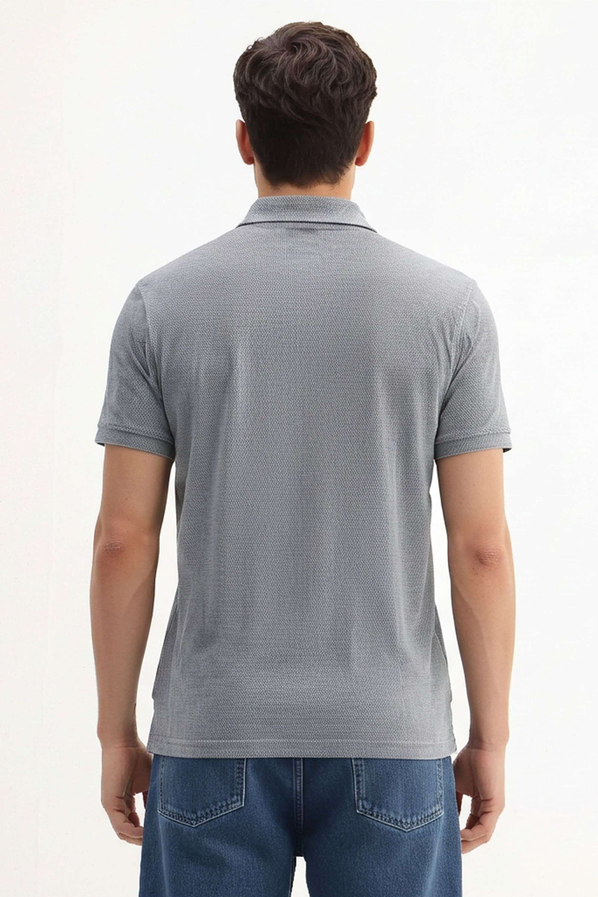 Solid-Blended-Fabric-Regular-Fit-Men-Polo-T-Shirt