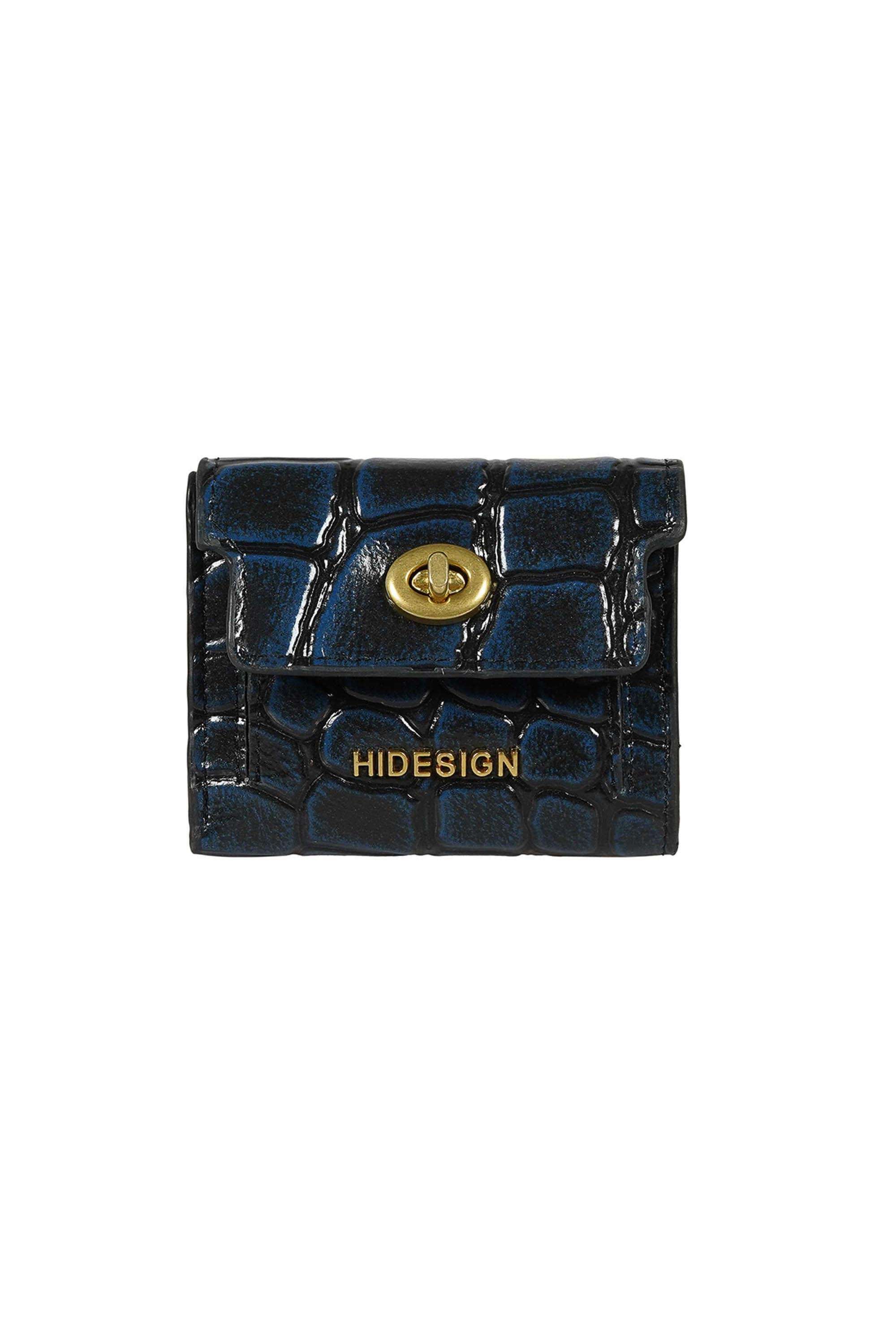 Harlem-Pure-Leather-Button-Closure-Women-s-Tri-Fold-Wallet