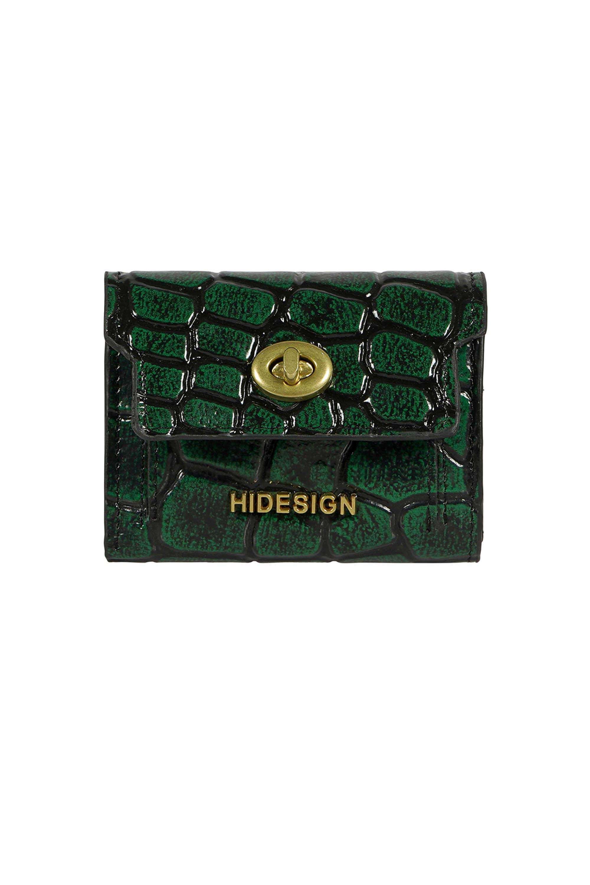 Harlem-Pure-Leather-Button-Closure-Women-s-Tri-Fold-Wallet