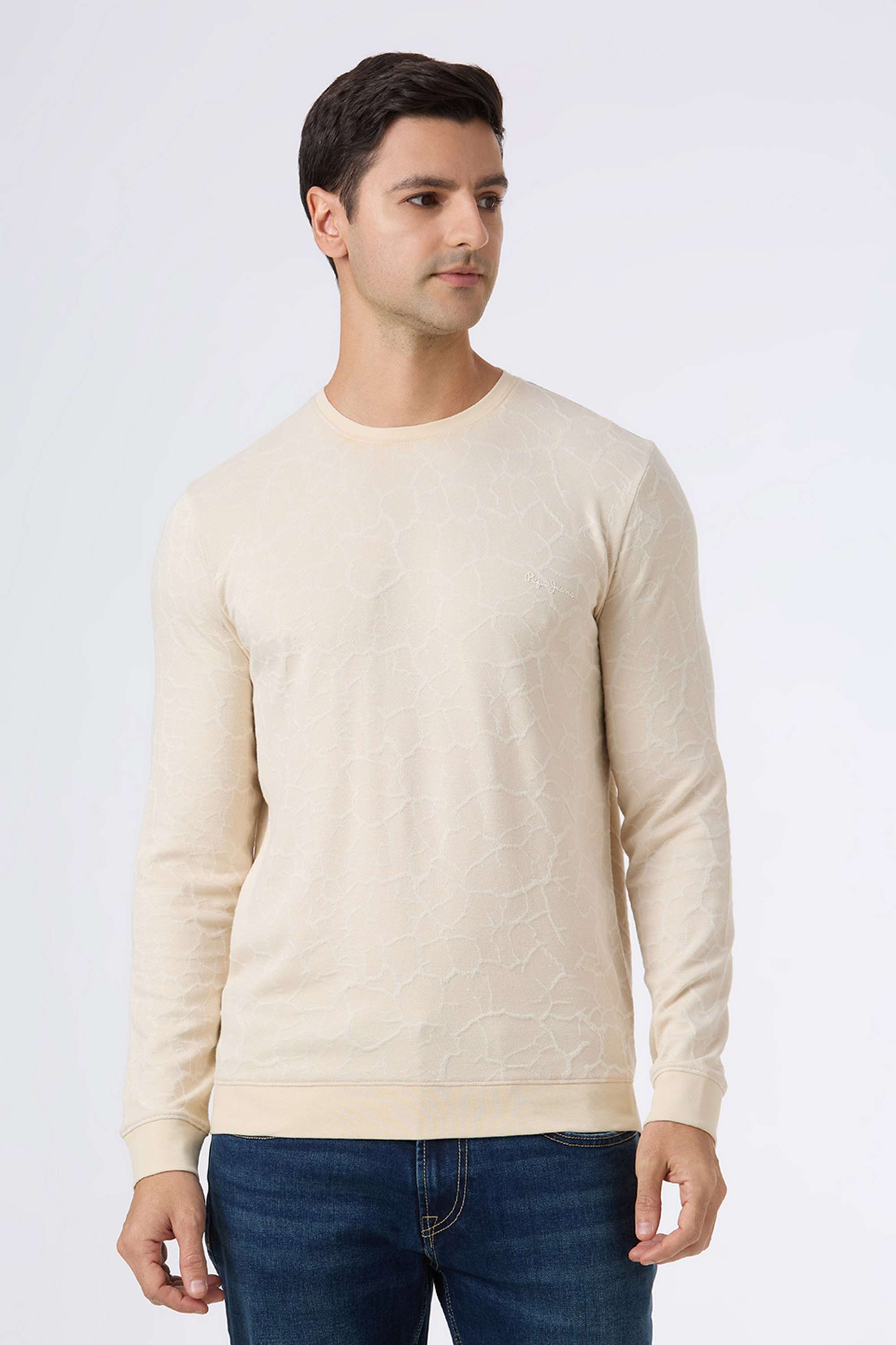 Solid-Viscose-Regular-Fit-Men-T-Shirt