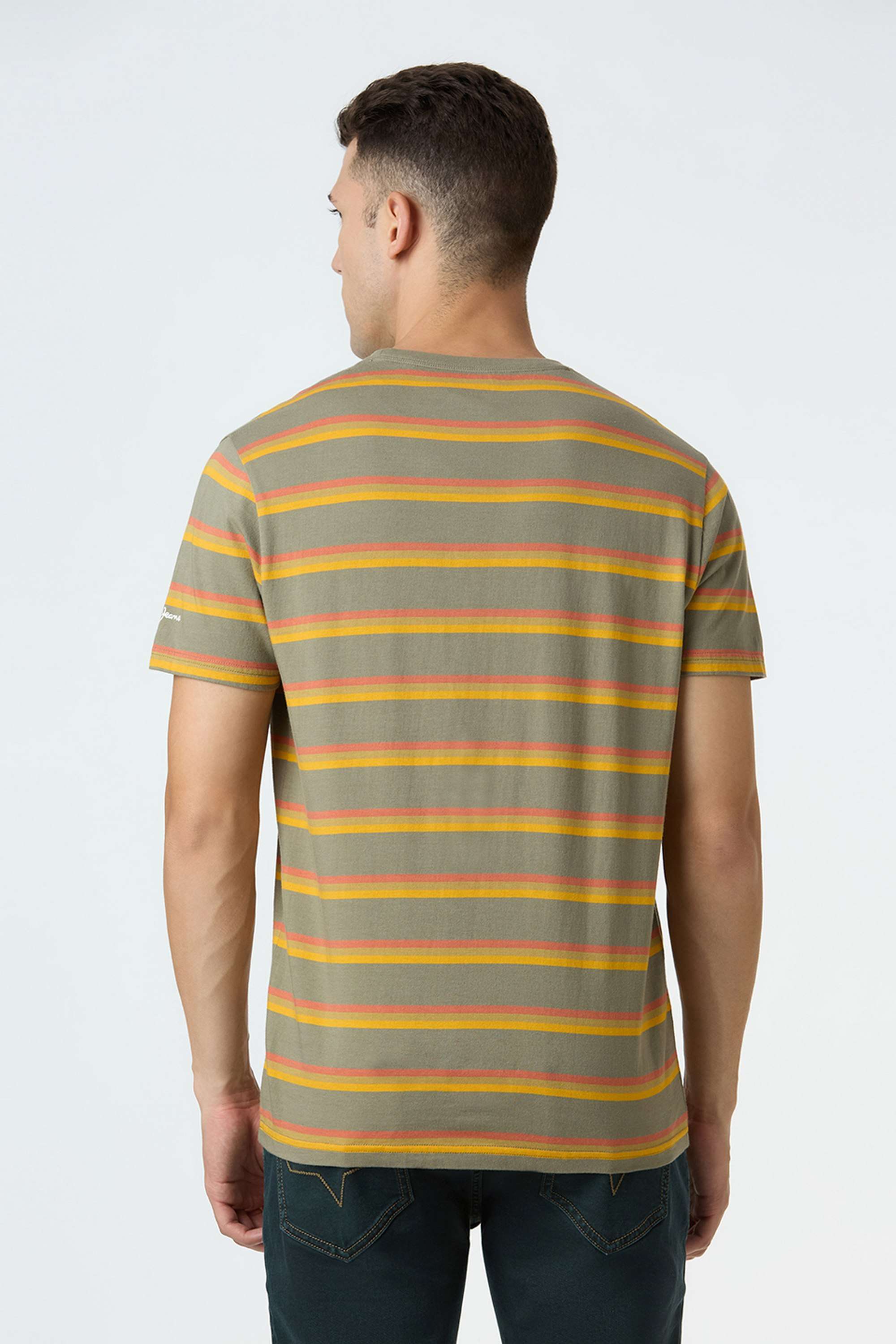 Stripes-Cotton-Slim-Fit-Men-T-Shirt
