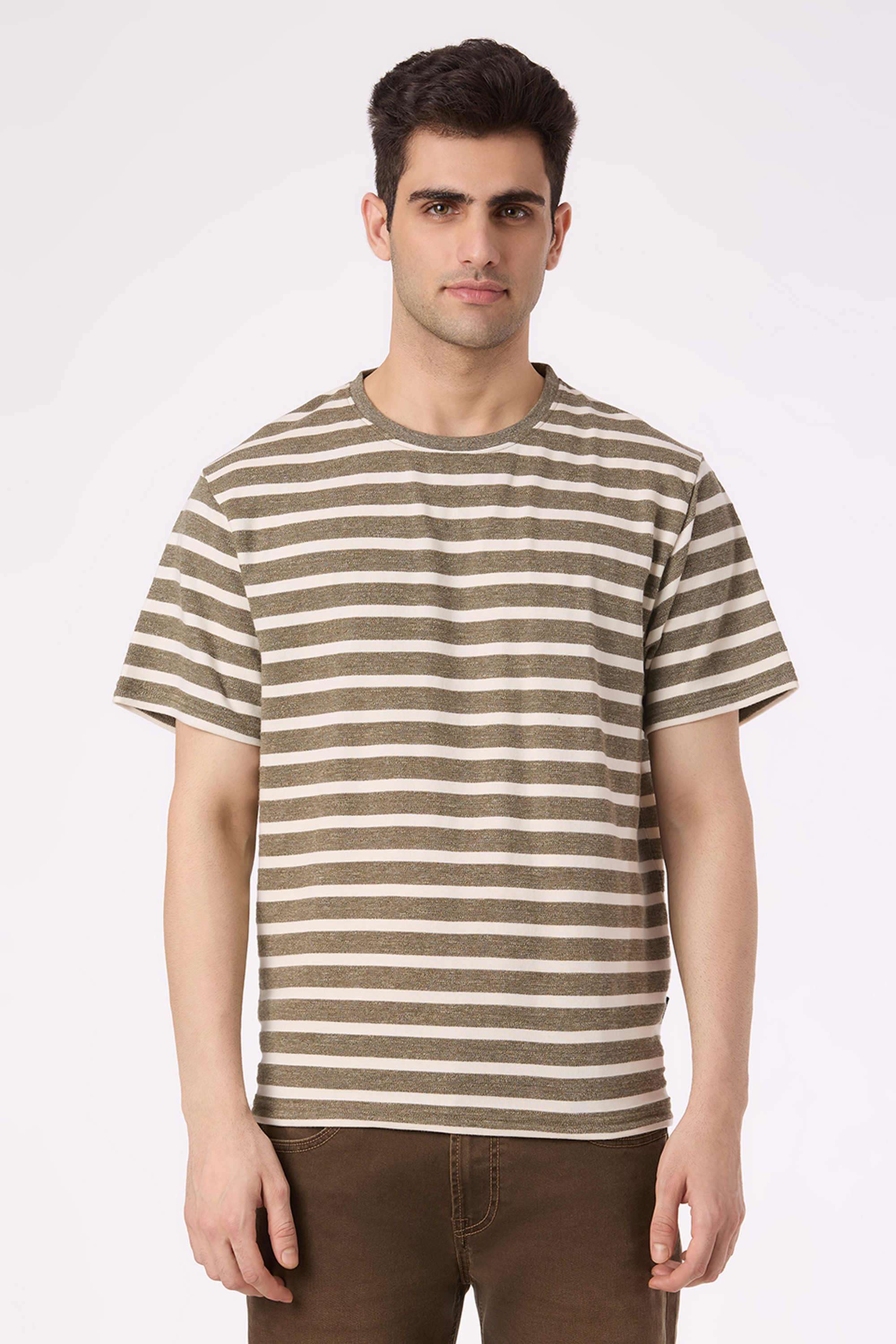 Stripes-Poly-Cotton-Regular-Fit-Men-T-Shirt