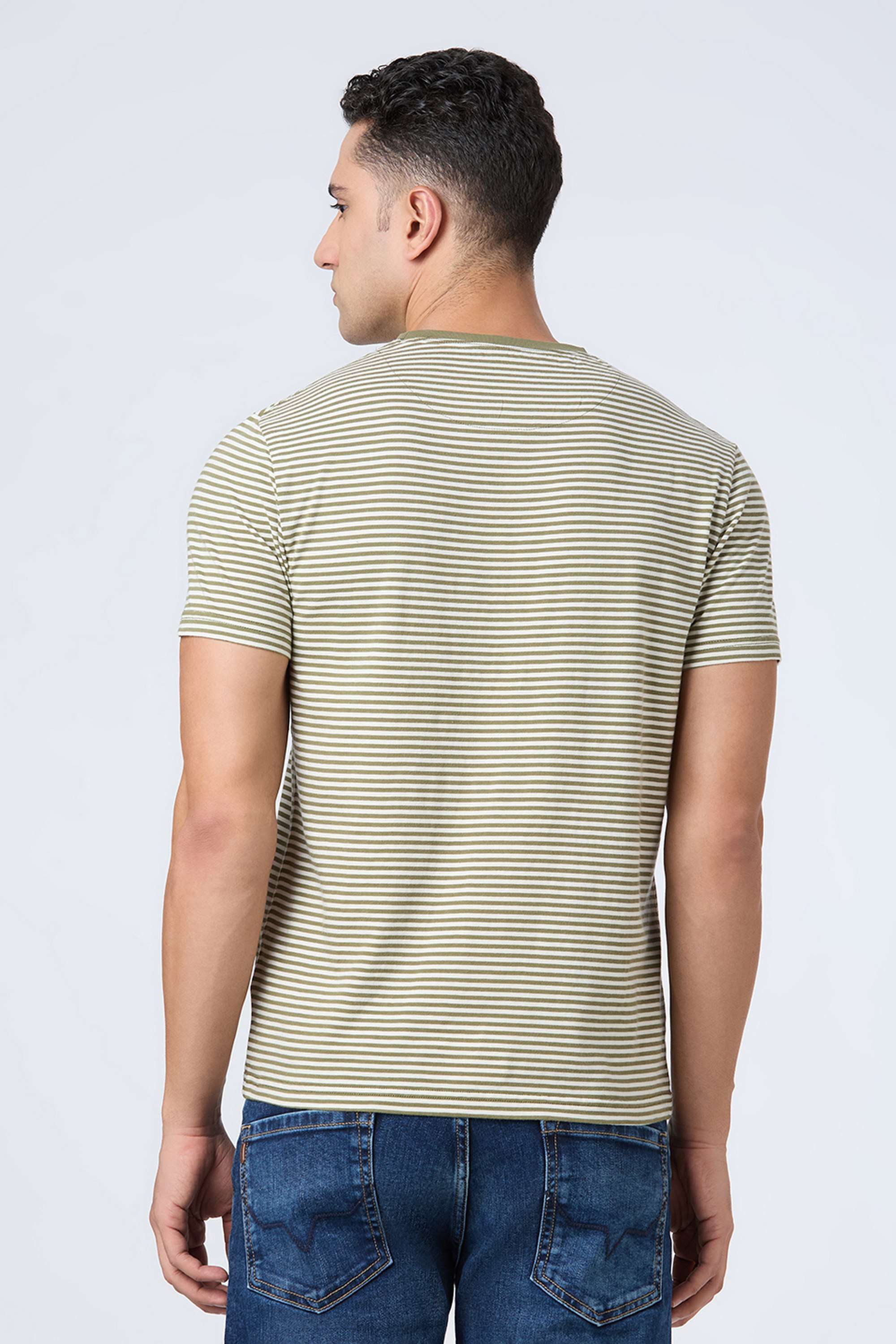 Stripes-Cotton-Slim-Fit-Men-T-Shirt