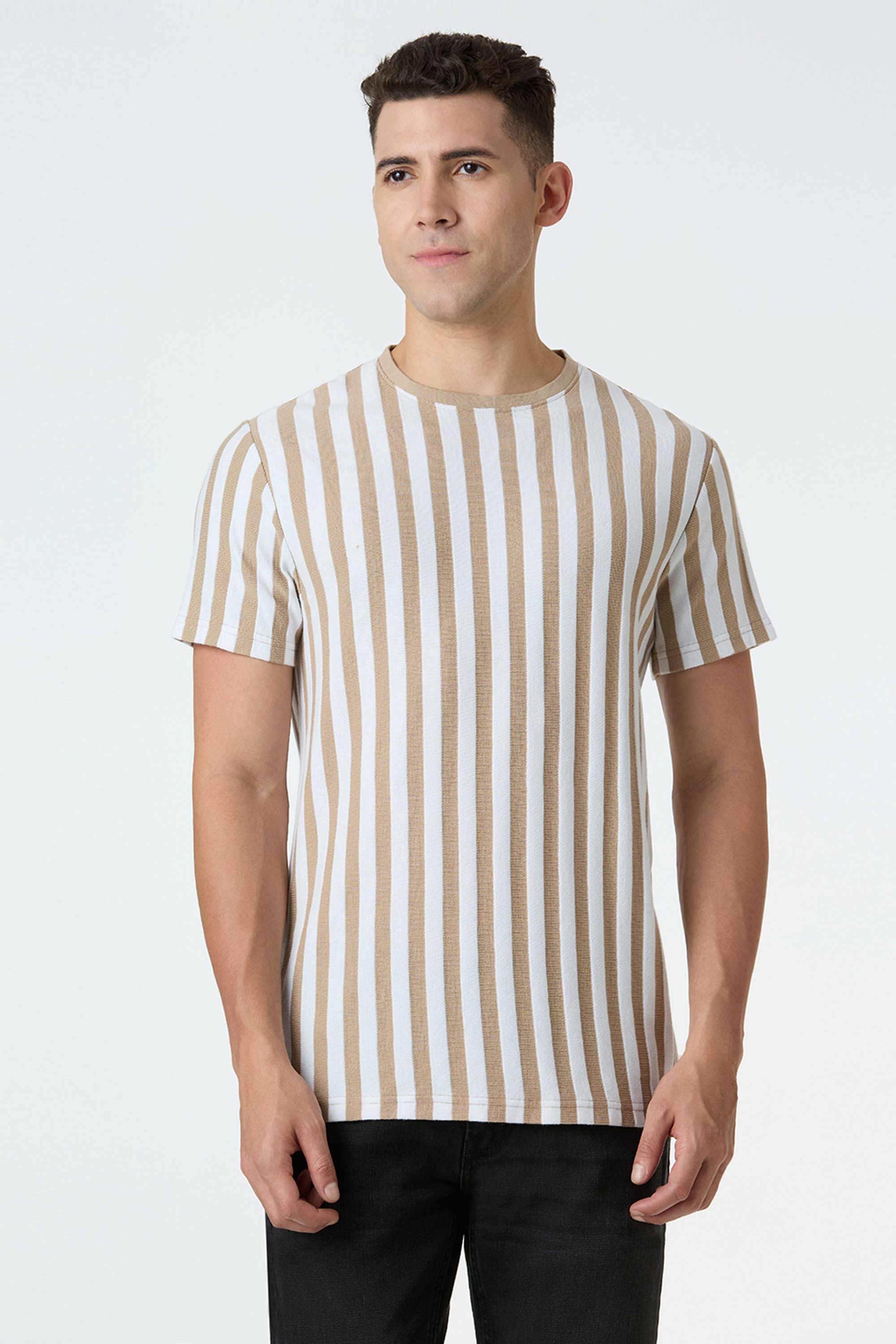 Stripes-Cotton-Slim-Fit-Men-T-Shirt