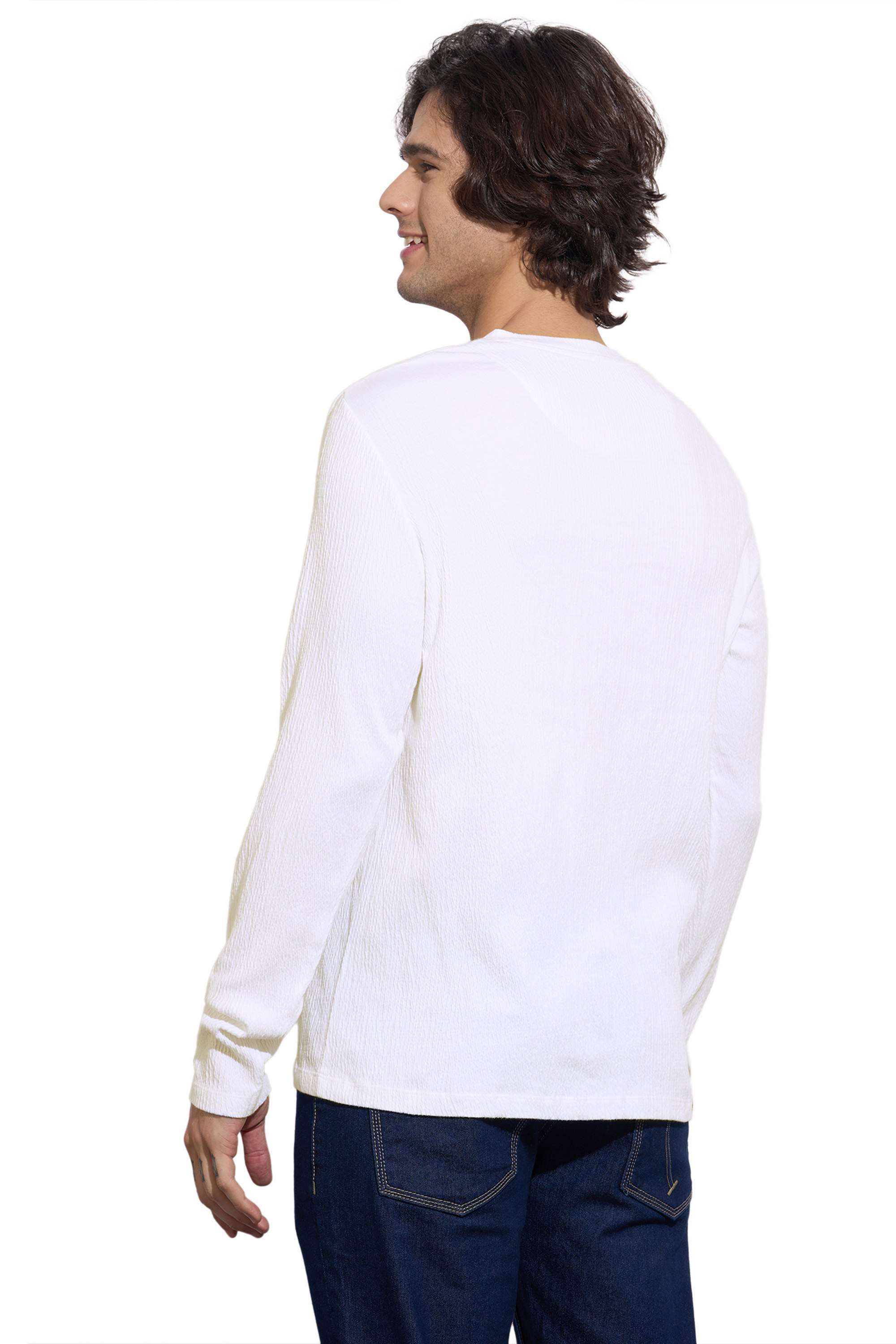 Solid-Cotton-Slim-Fit-Men-T-Shirt