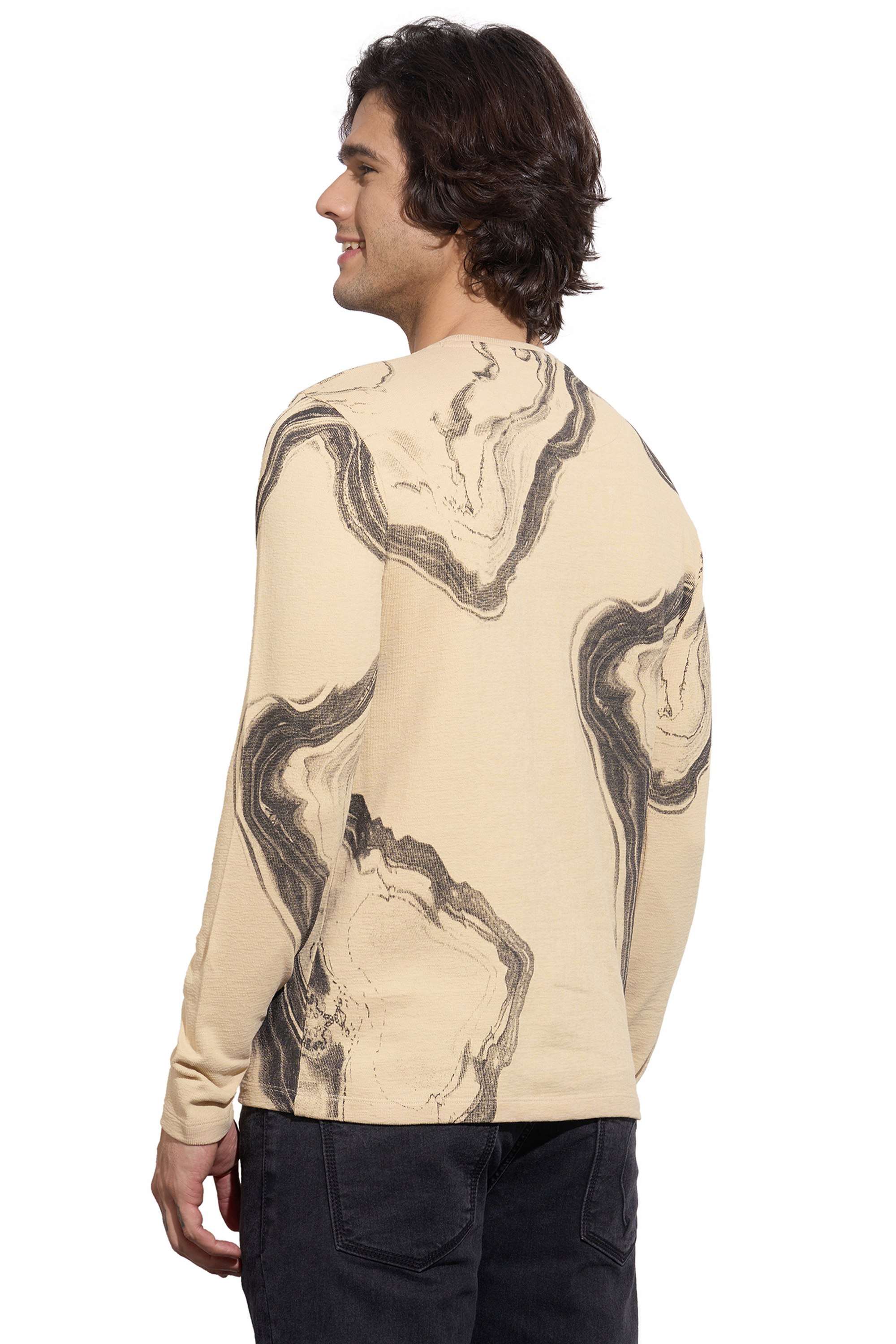 Abstract-Cotton-Slim-Fit-Men-T-Shirt