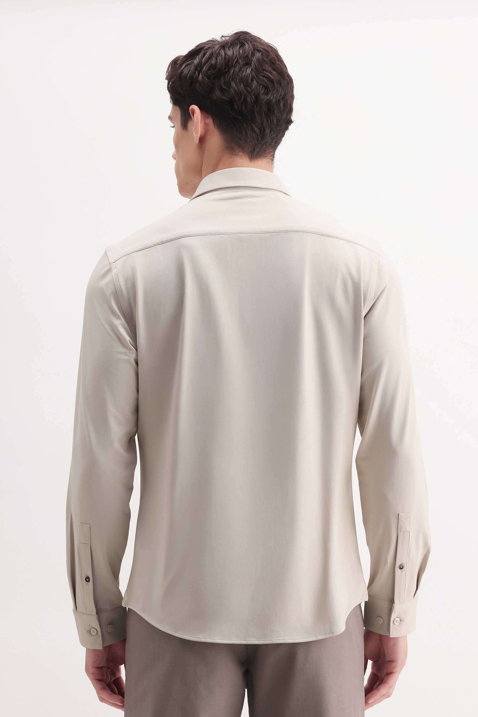 Solid-Cotton-Regular-Fit-Men-s-Casual-Shirt