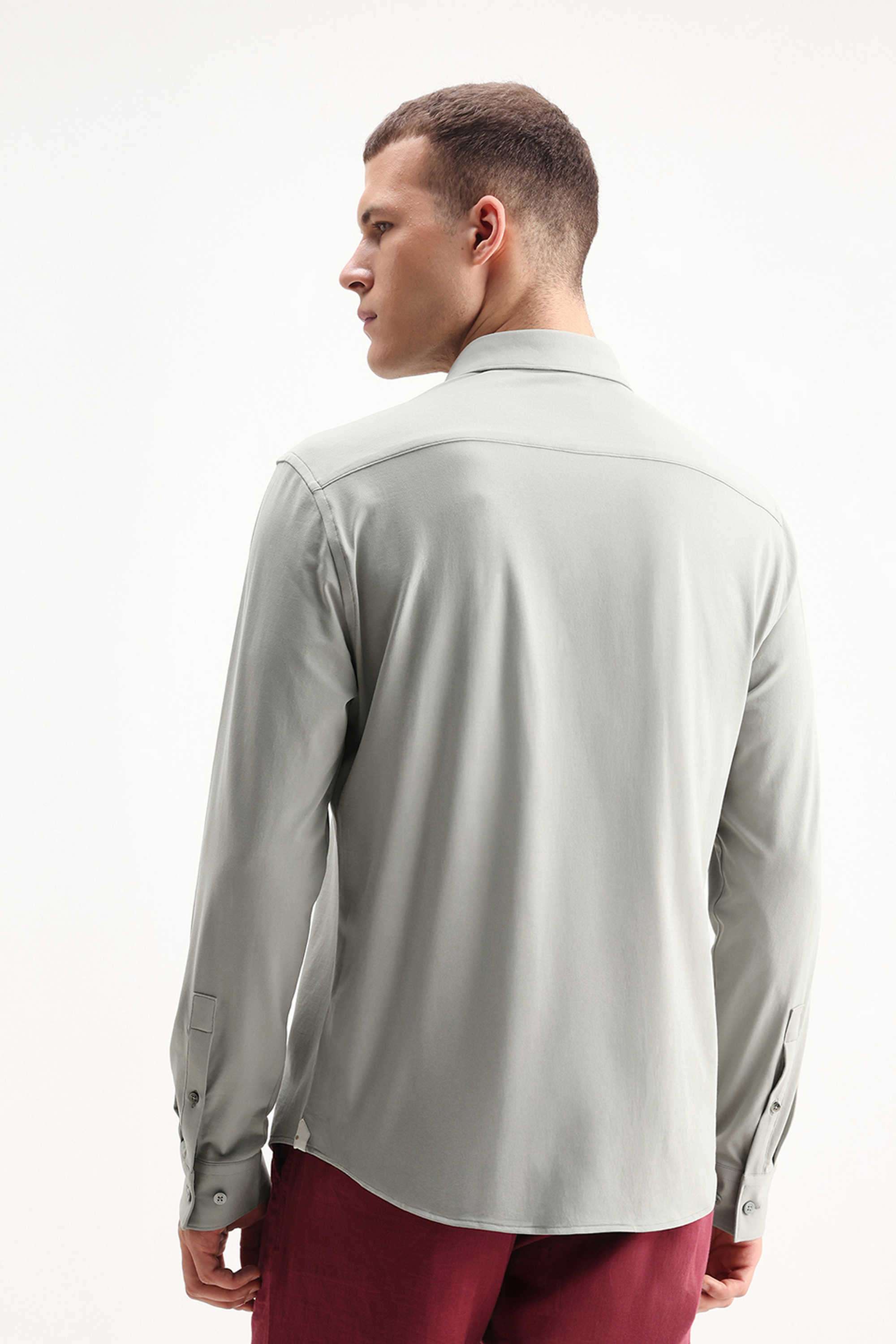 Solid-Cotton-Regular-Fit-Men-s-Casual-Shirt