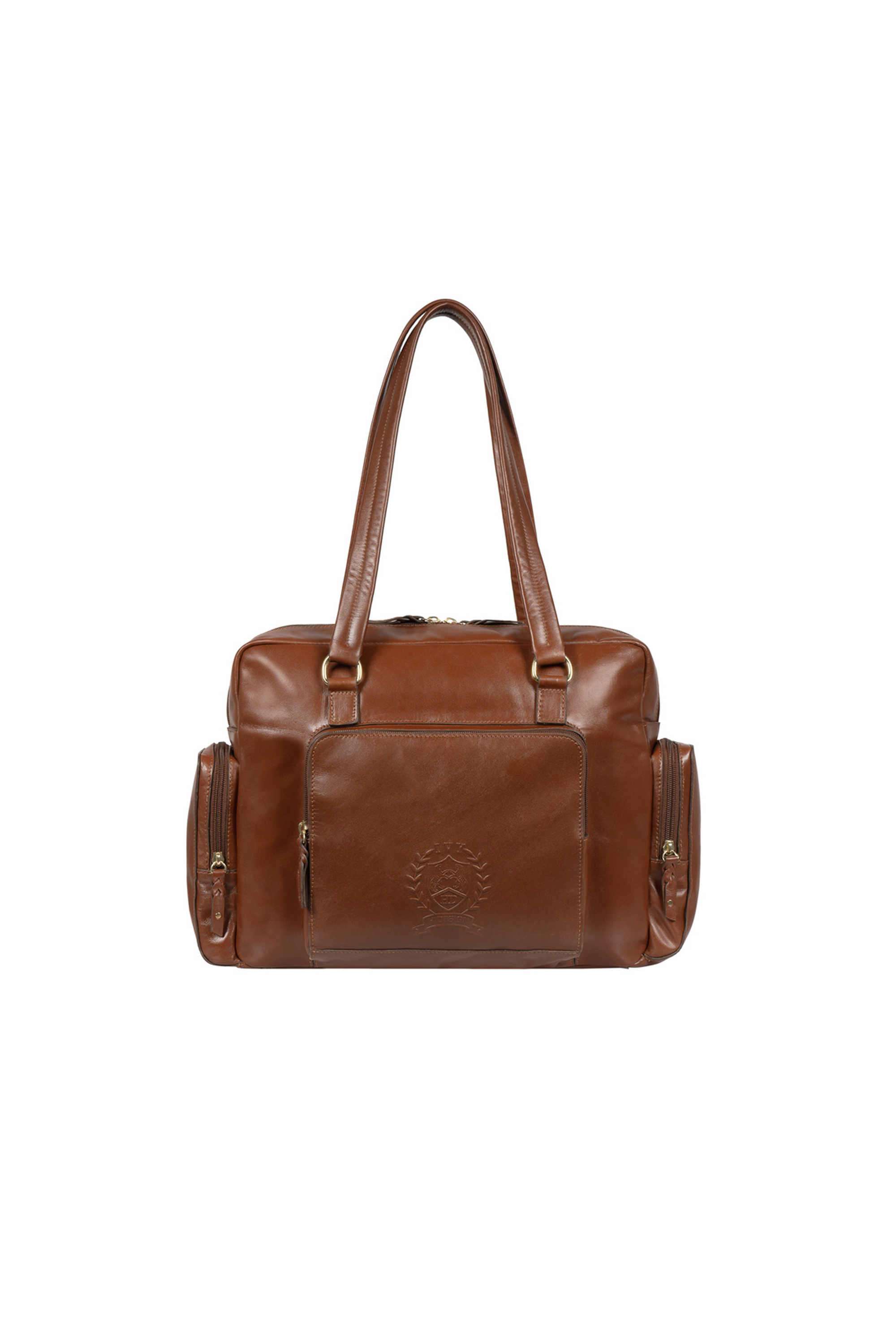 Zipper-IVY-Pure-Leather-Women-Casual-Wear-Shoulder-Bag