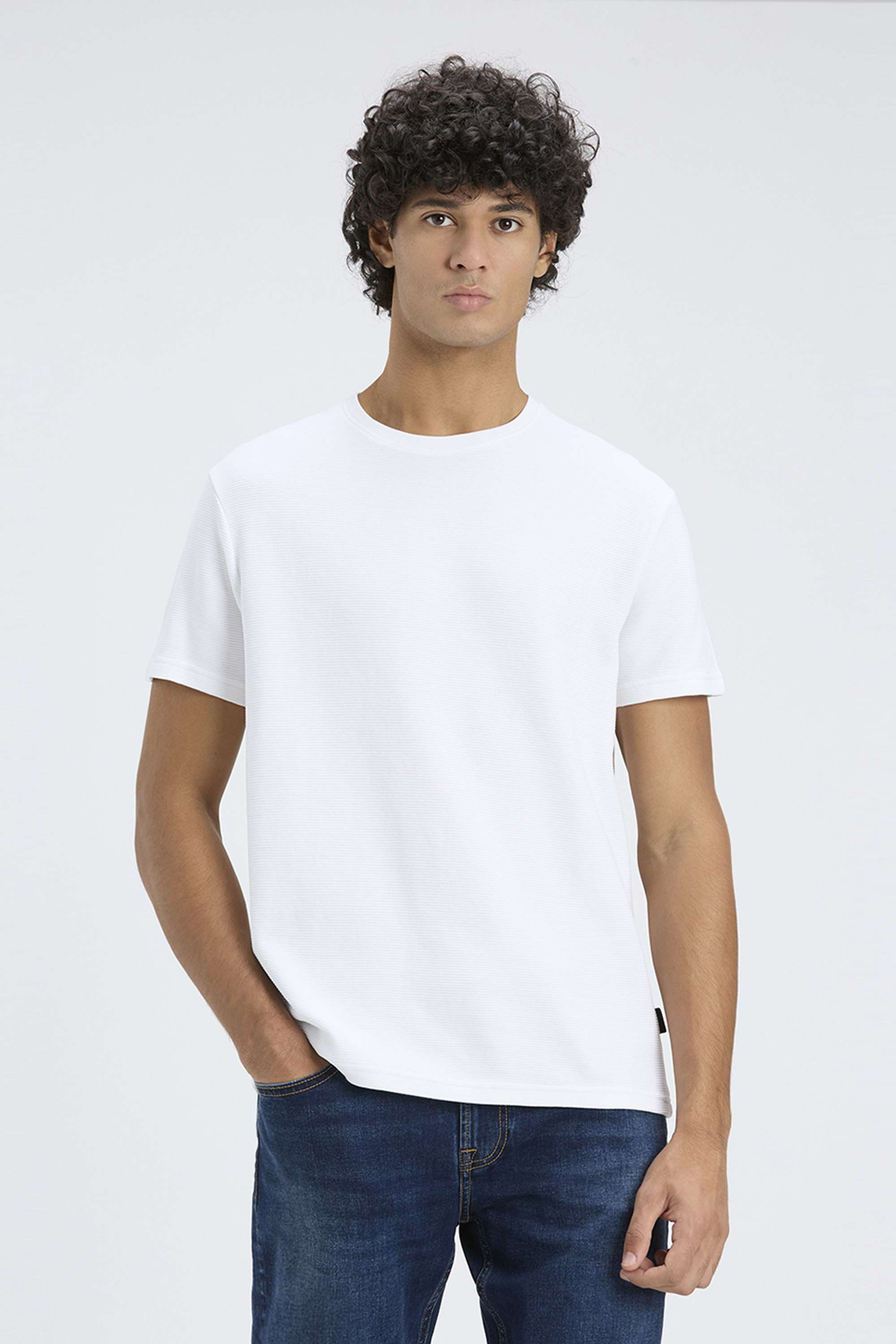 Solid-Cotton-Round-Neck-Men-s-T-Shirt