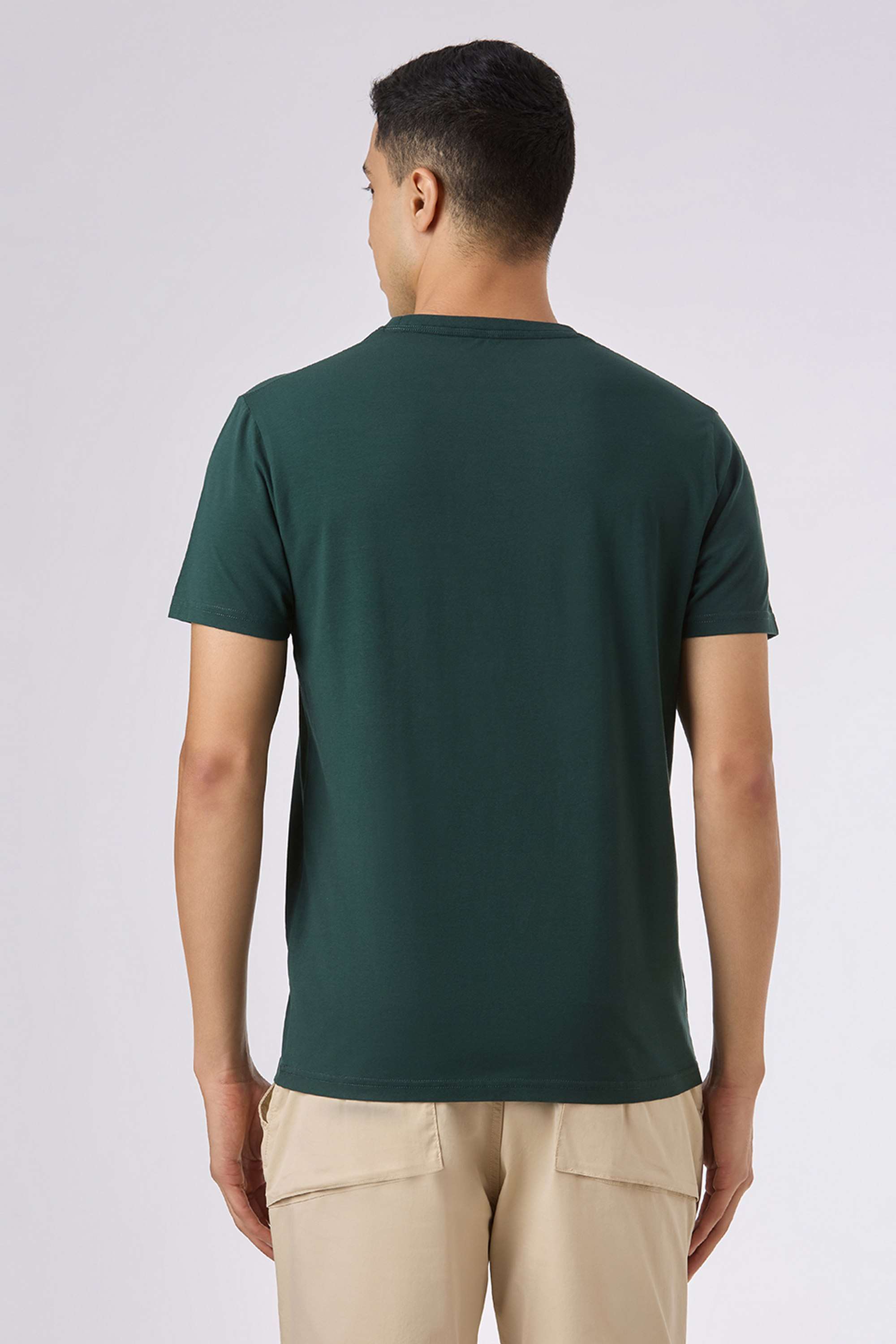 Abstract-Cotton-Blend-Slim-Fit-Men-T-Shirt