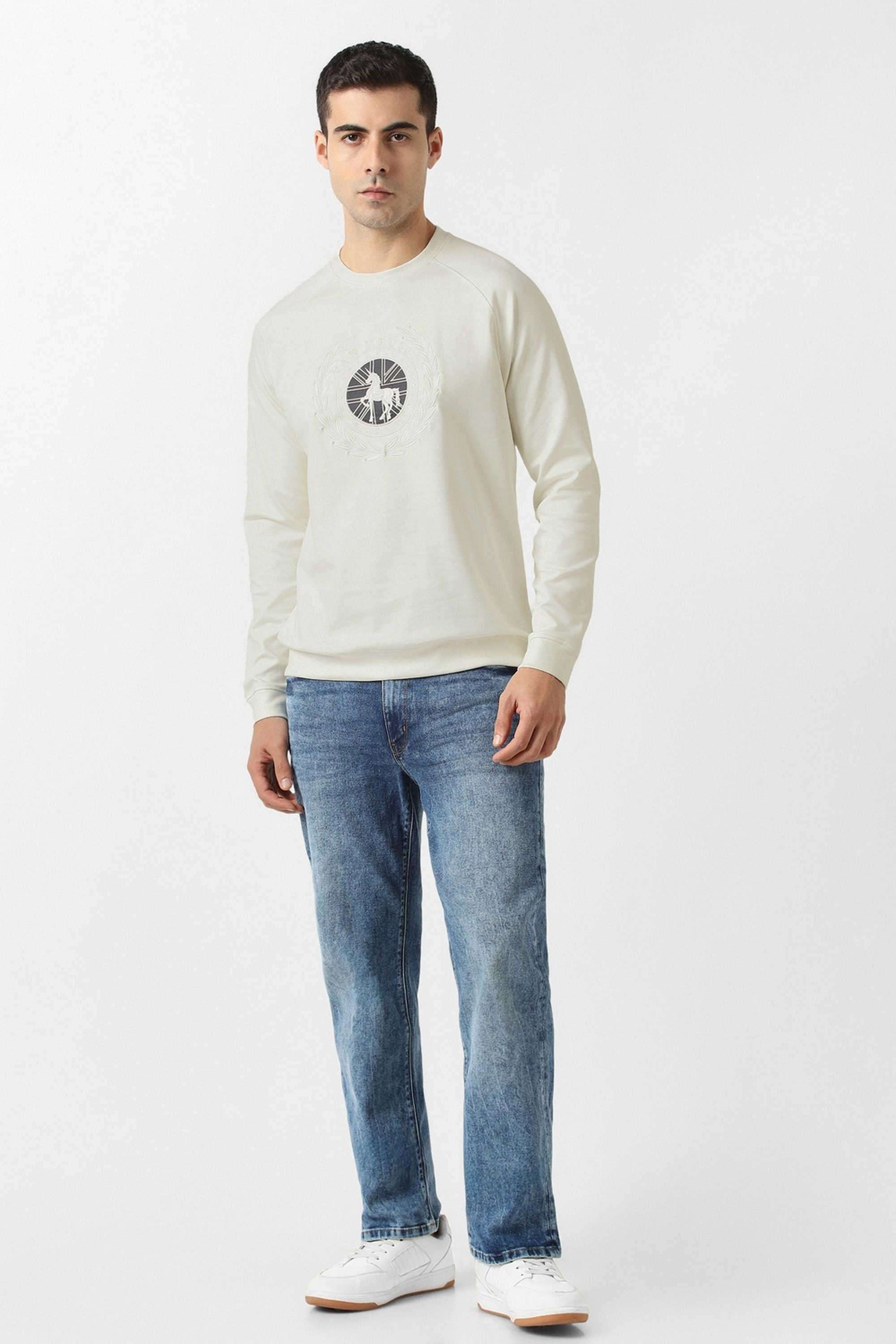 Solid-Cotton-Regular-Fit-Men-s-Sweatshirt