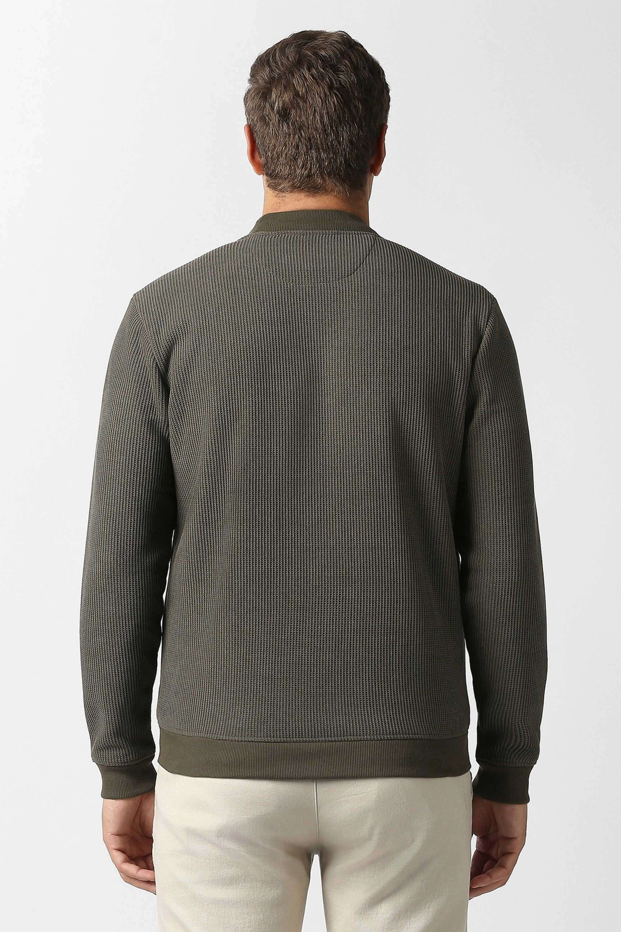 Solid-Cotton-Regular-Fit-Men-s-Sweatshirt