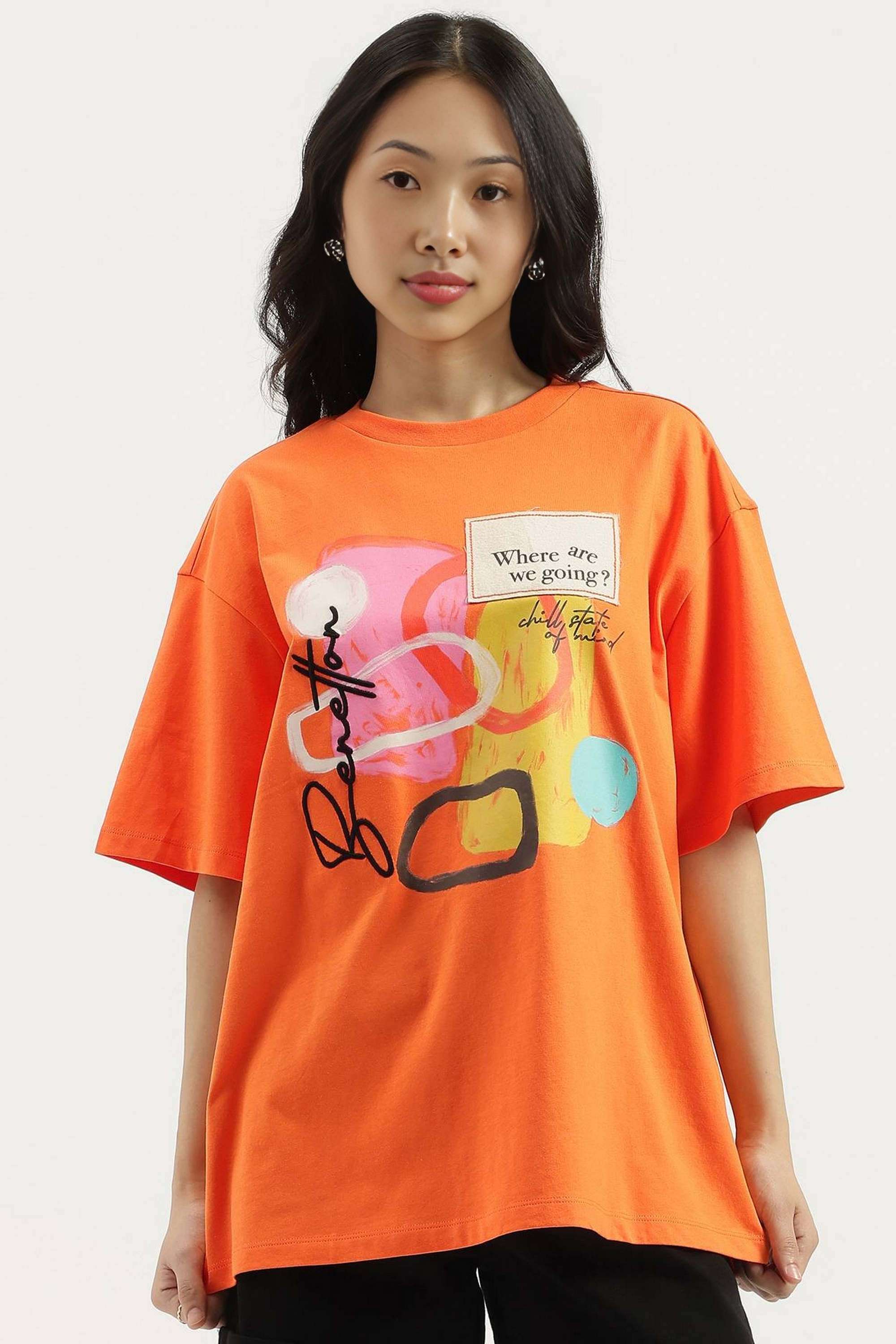 Solid-Blended-Fabric-Regular-Fit-Women-s-Top