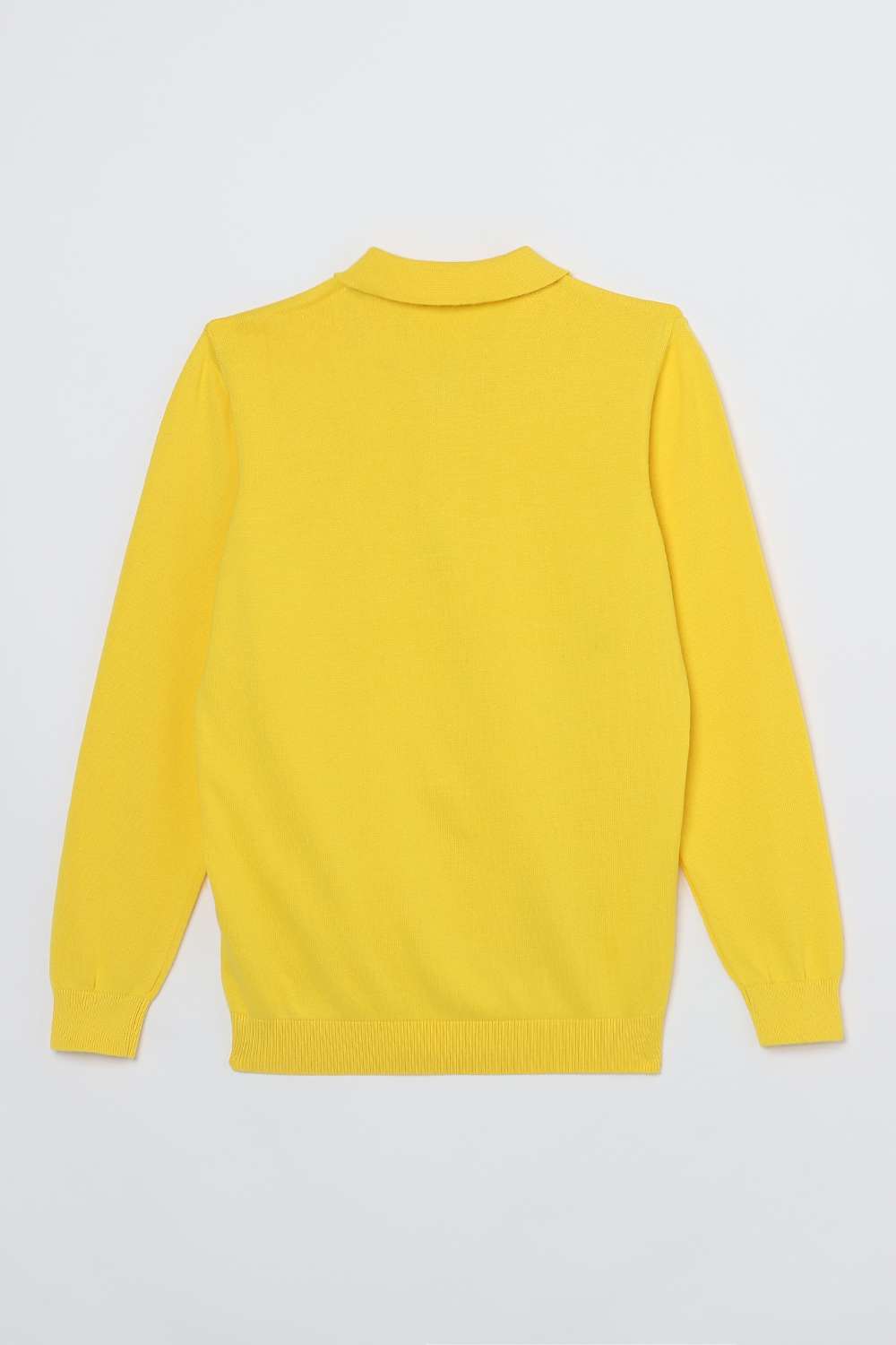 Textured-Cotton-Polo-Boys-T-Shirt