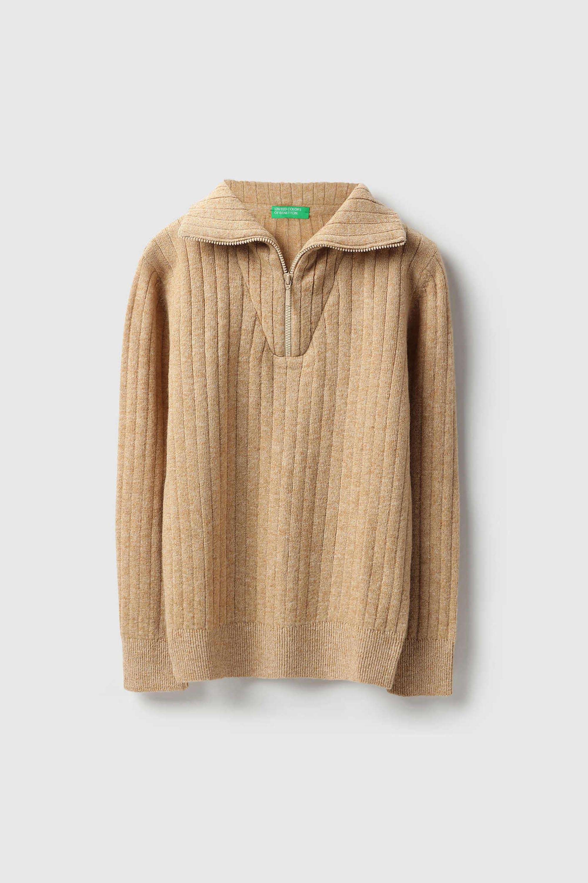 Solid-Blended-Fabric-Round-Neck-Boys-Pullover