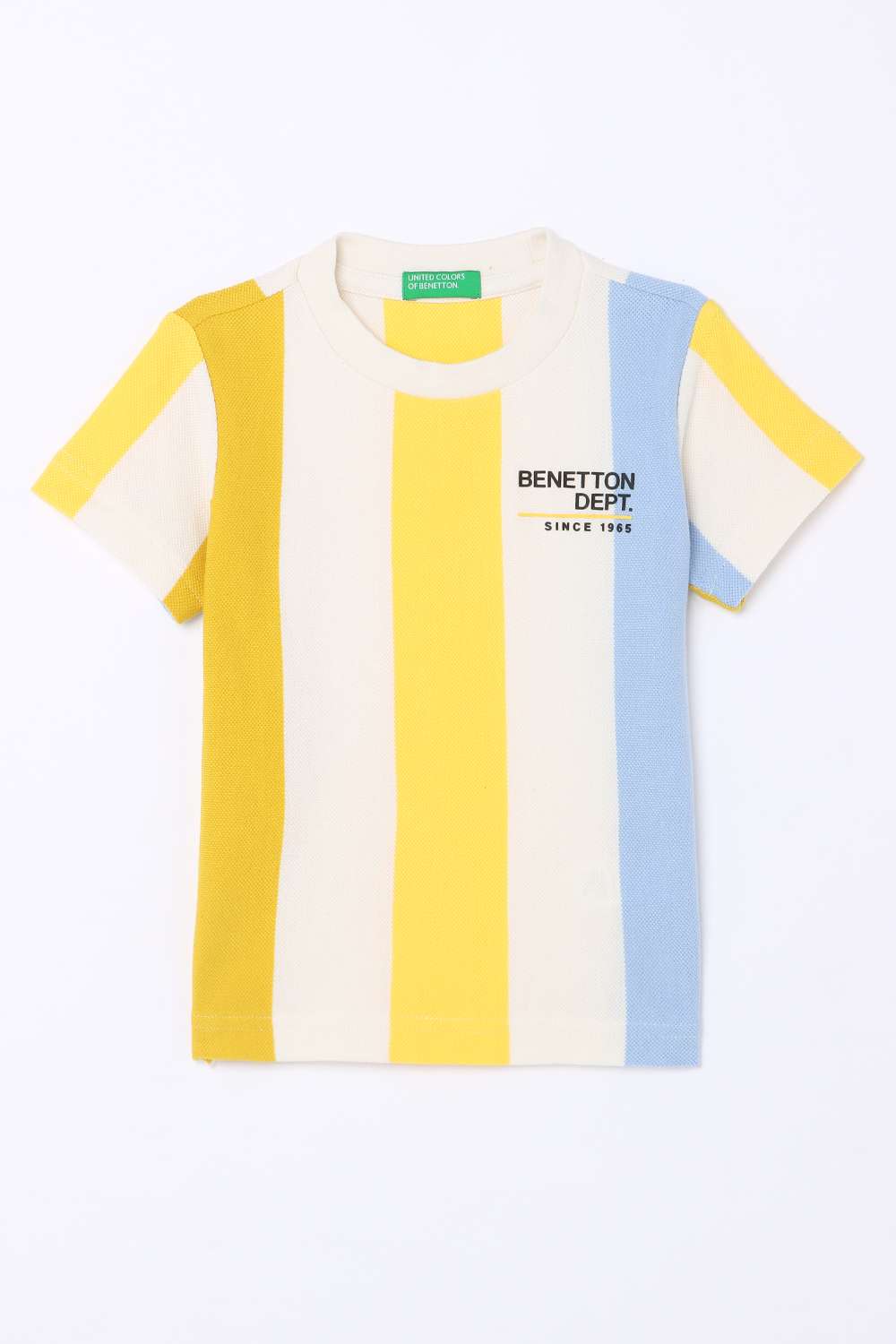 Solid-Blended-Fabric-Round-Neck-Unisex-T-Shirt