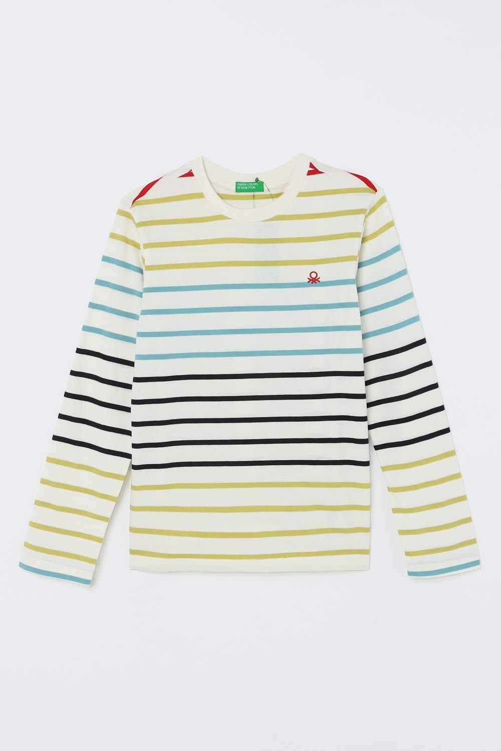 Stripes-Cotton-Round-Neck-Boys-T-Shirt