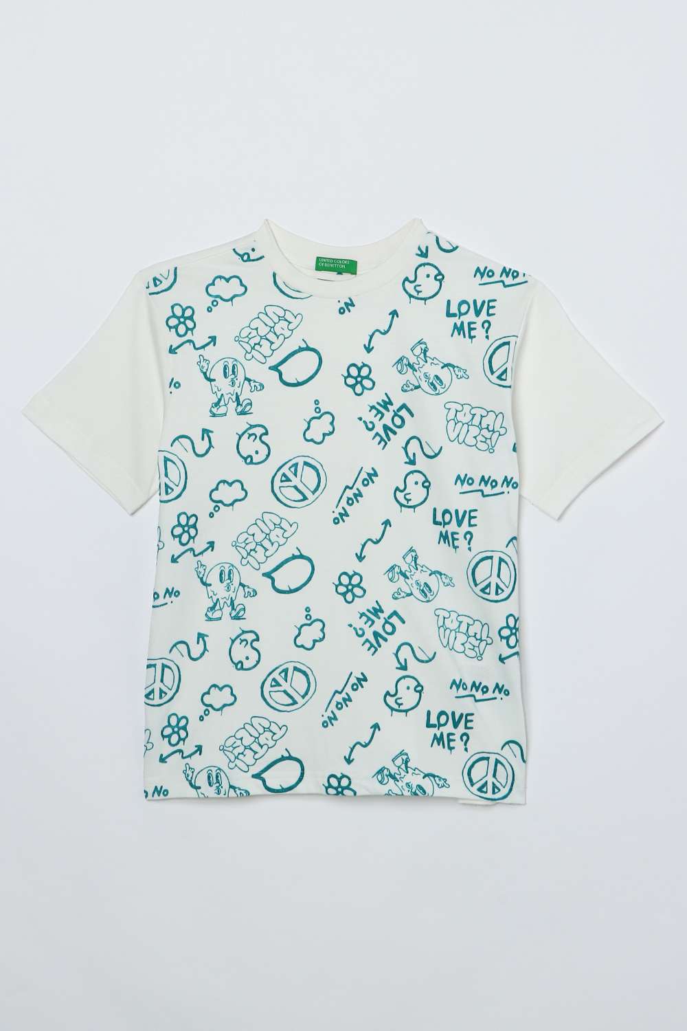 Printed-Cotton-Round-Neck-Boys-T-Shirt