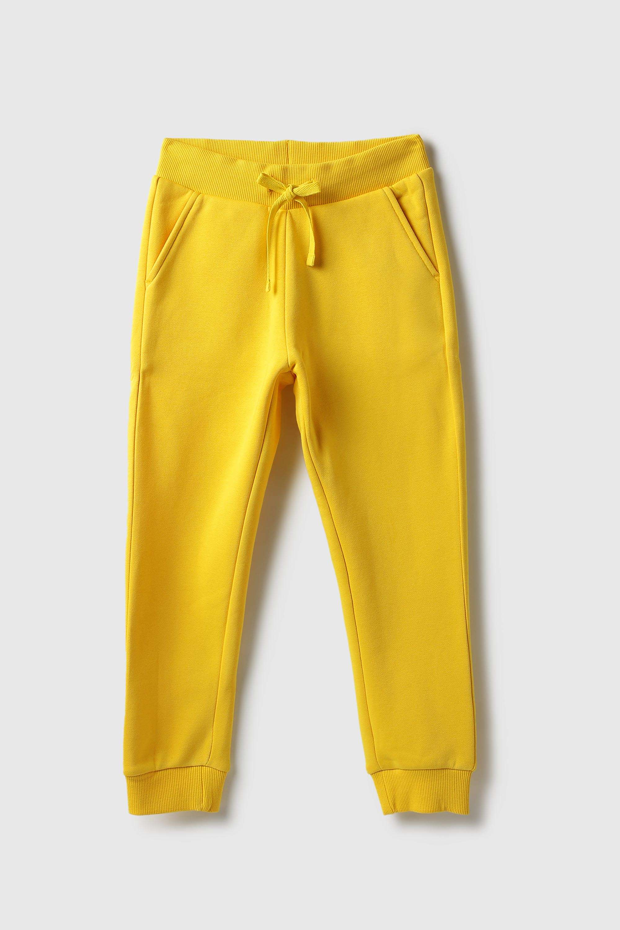Solid-Poly-Cotton-Regular-Fit-Boy-s-Joggers