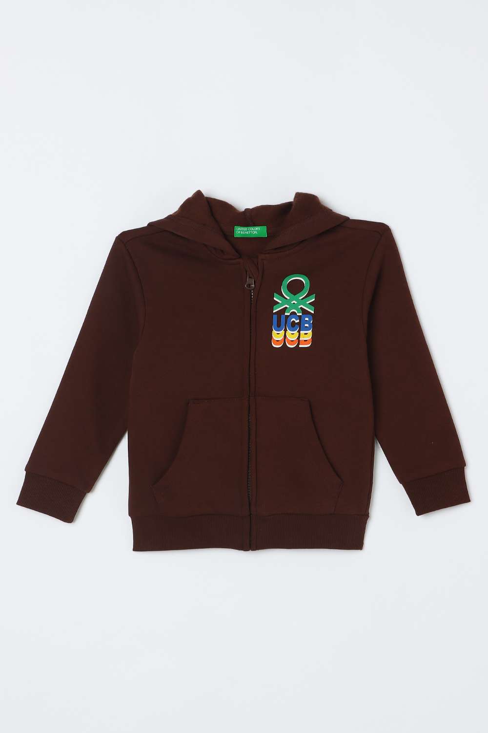 Solid-Blended-Fabric-Hooded-Unisex-Sweatshirt