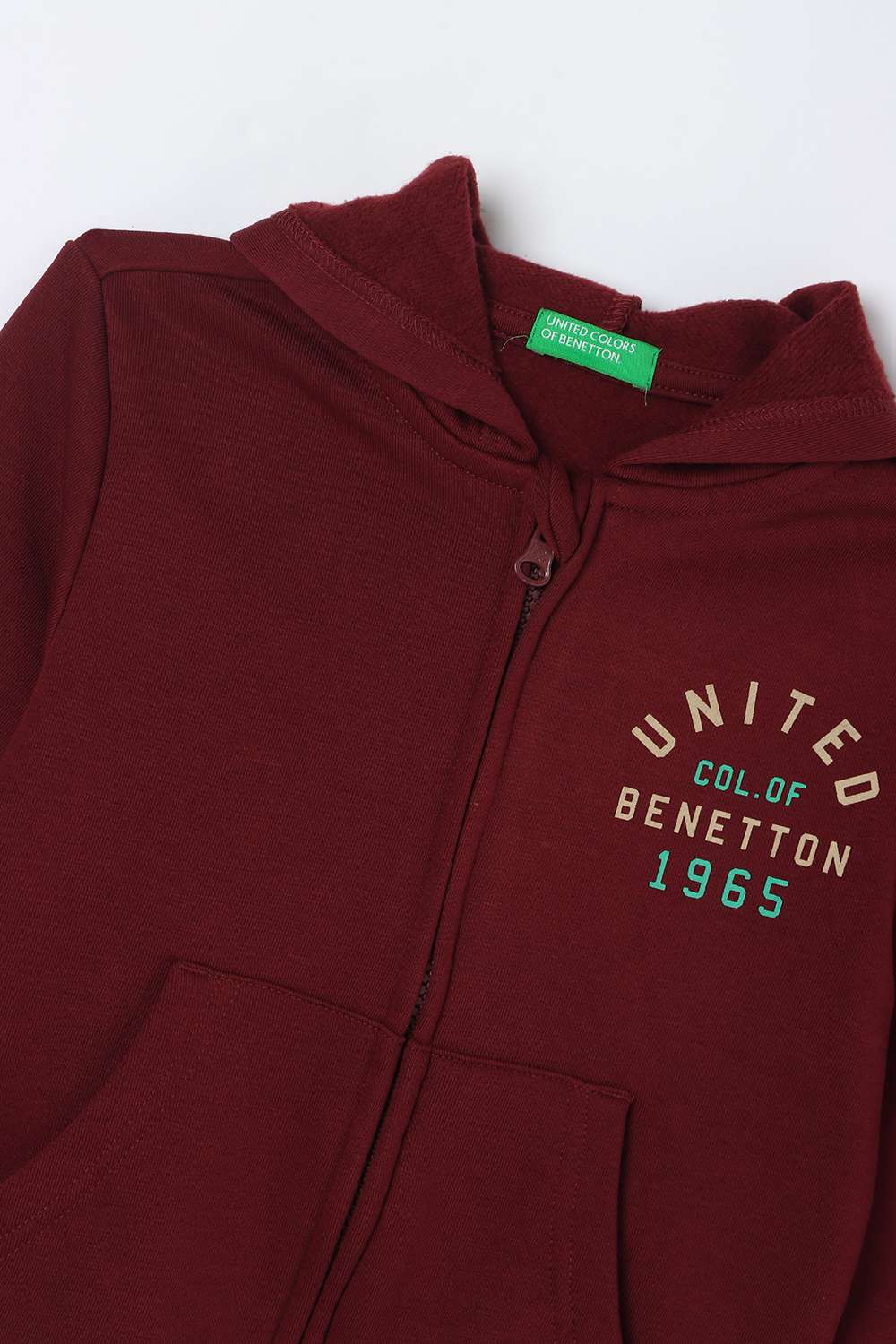 Solid-Blended-Fabric-Hooded-Unisex-Sweatshirt