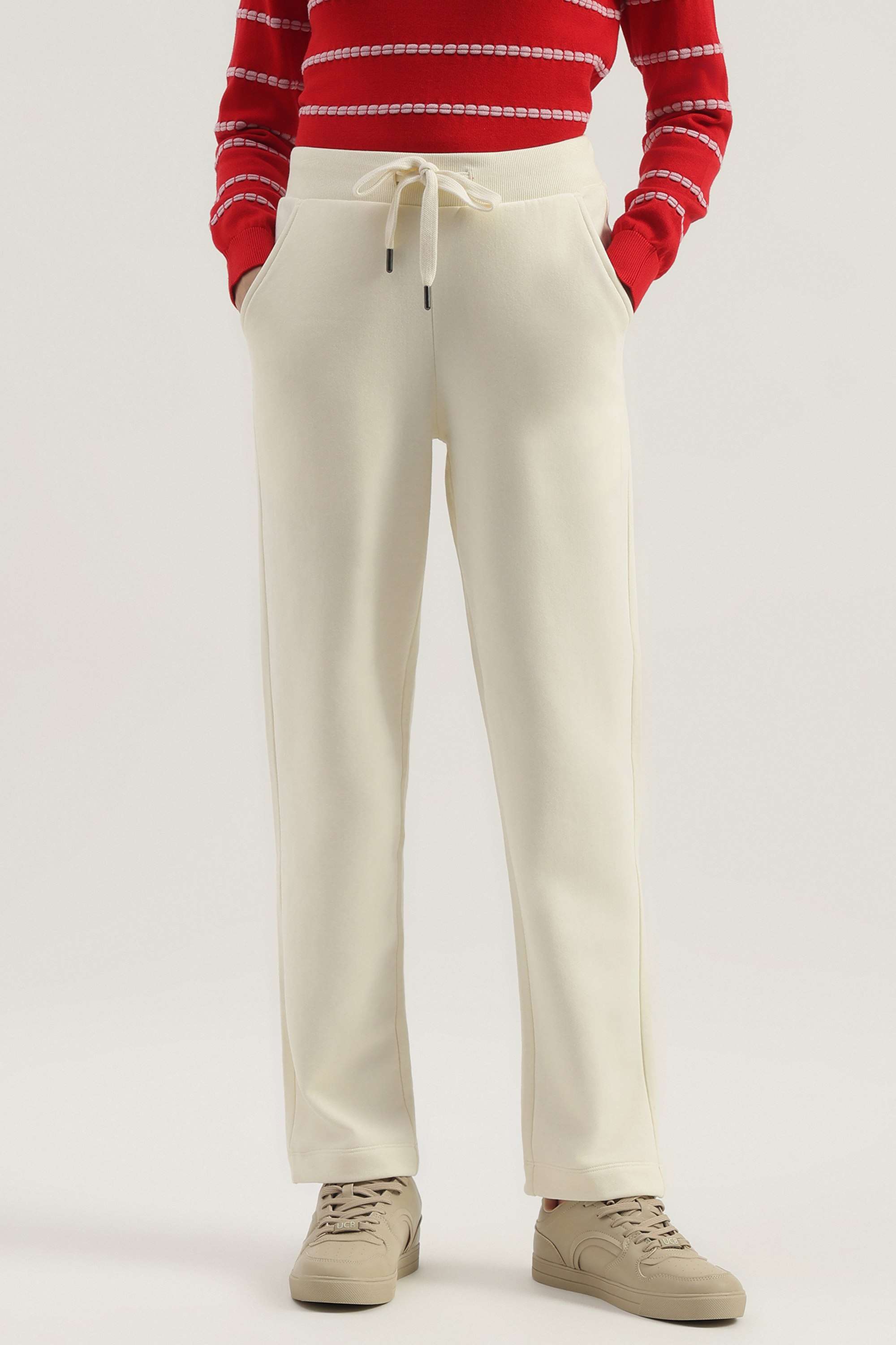 Printed-Regular-Fit-Blended-Fabric-Women-s-Casual-Wear-Pants