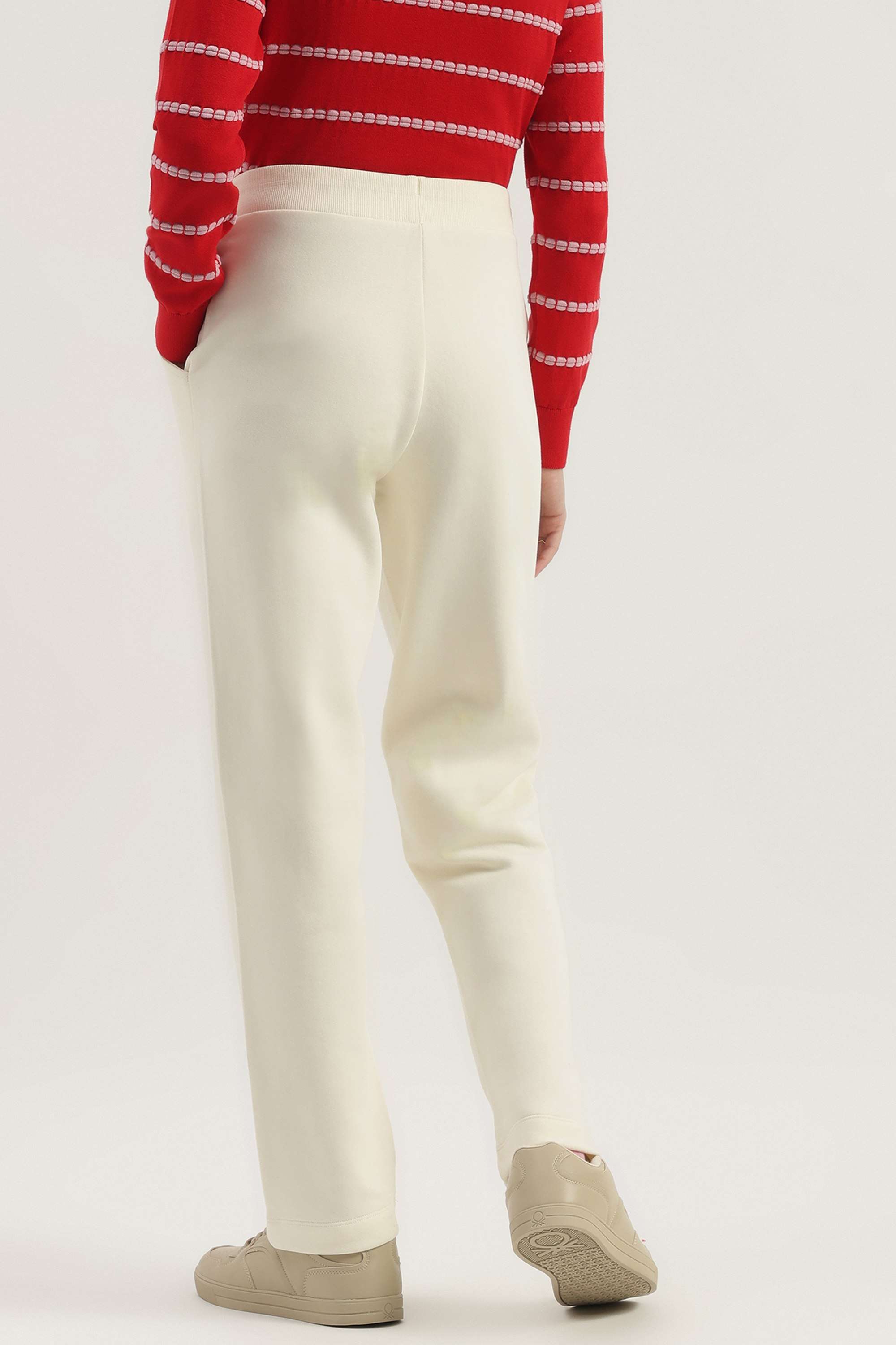 Printed-Regular-Fit-Blended-Fabric-Women-s-Casual-Wear-Pants