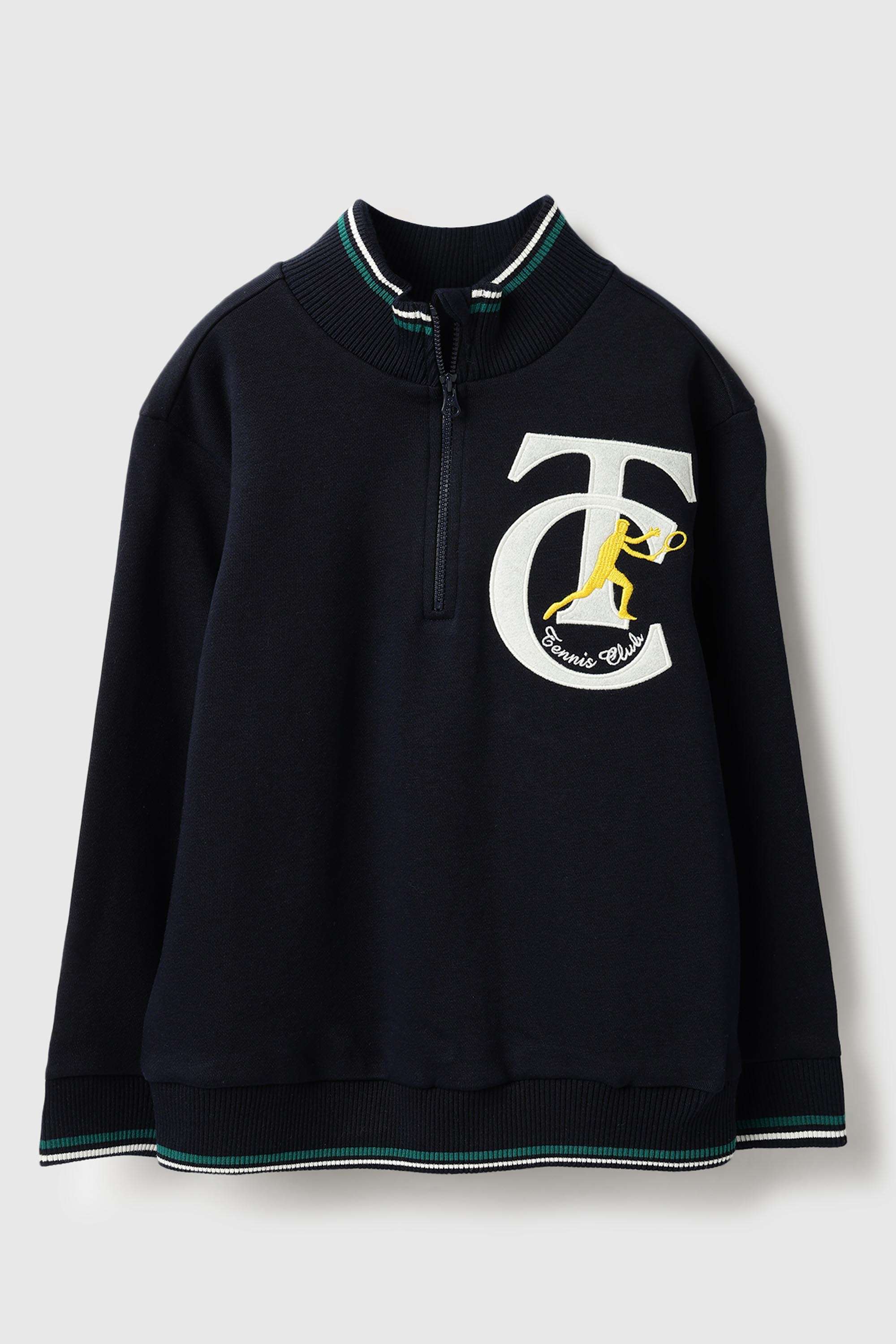 Graphic-Print-Poly-Cotton-High-Neck-Boy-s-Open-Sweatshirt