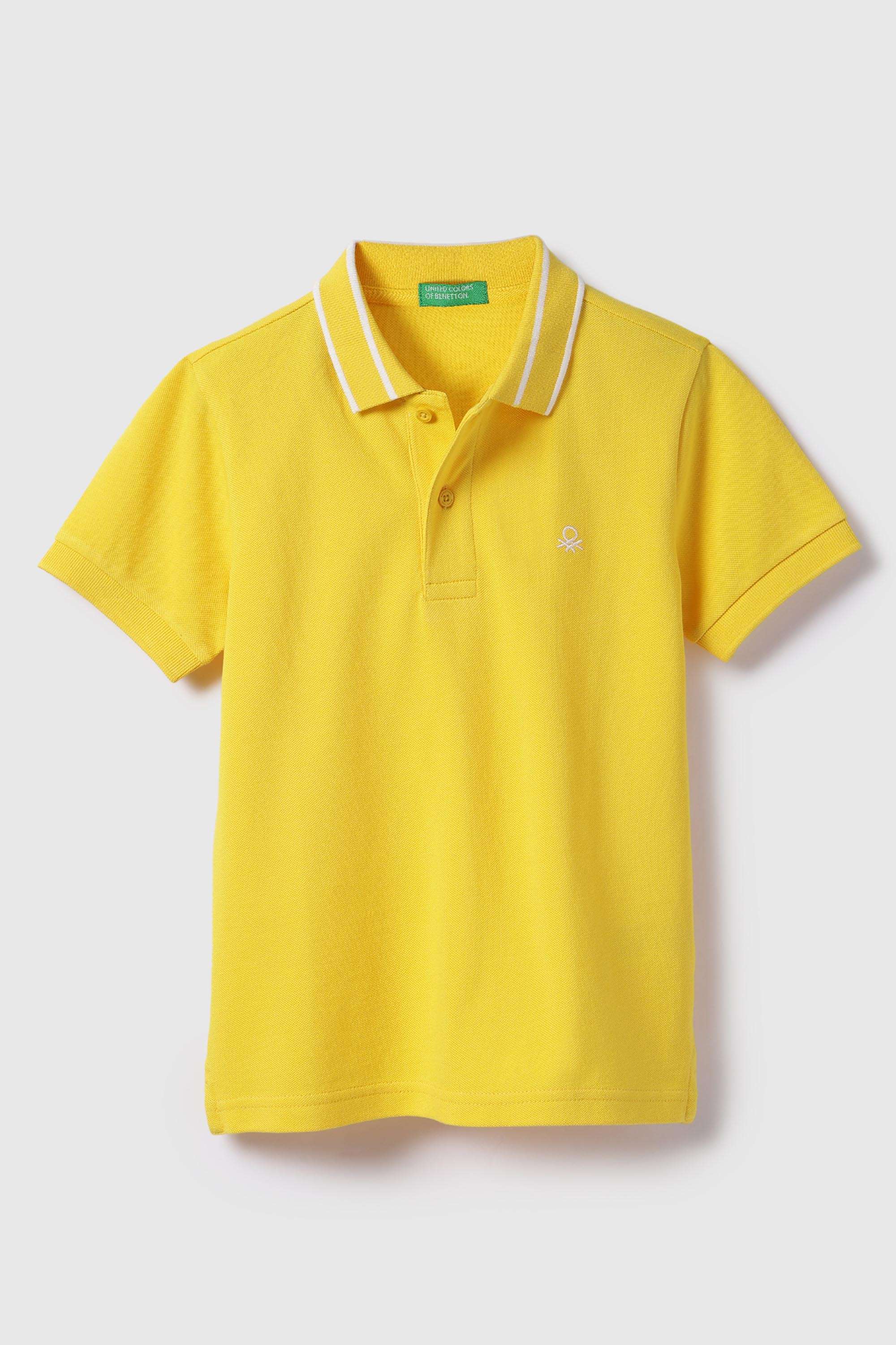Solid-Cotton-Polo-Boy-s-T-Shirt