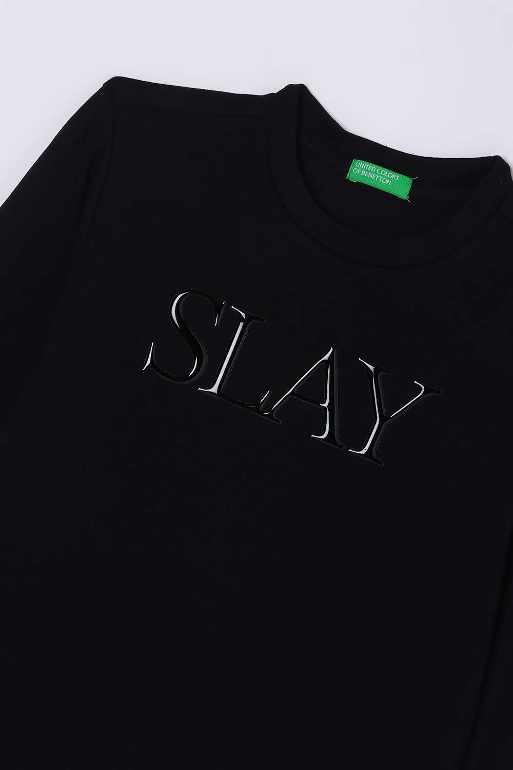 Solid-Blended-Fabric-Round-Neck-Unisex-Sweatshirt