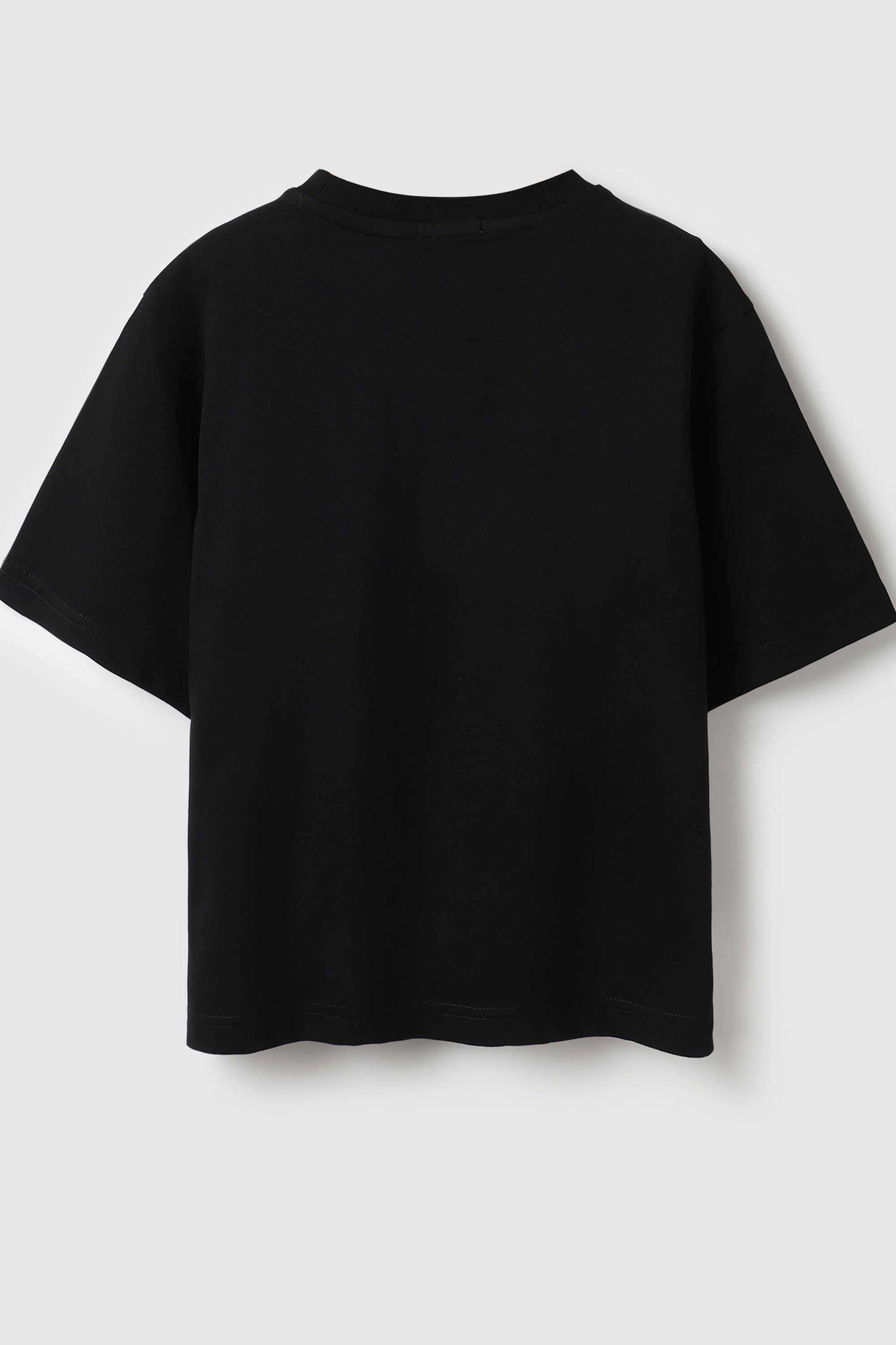 Solid-Cotton-Round-Neck-Boys-T-Shirt