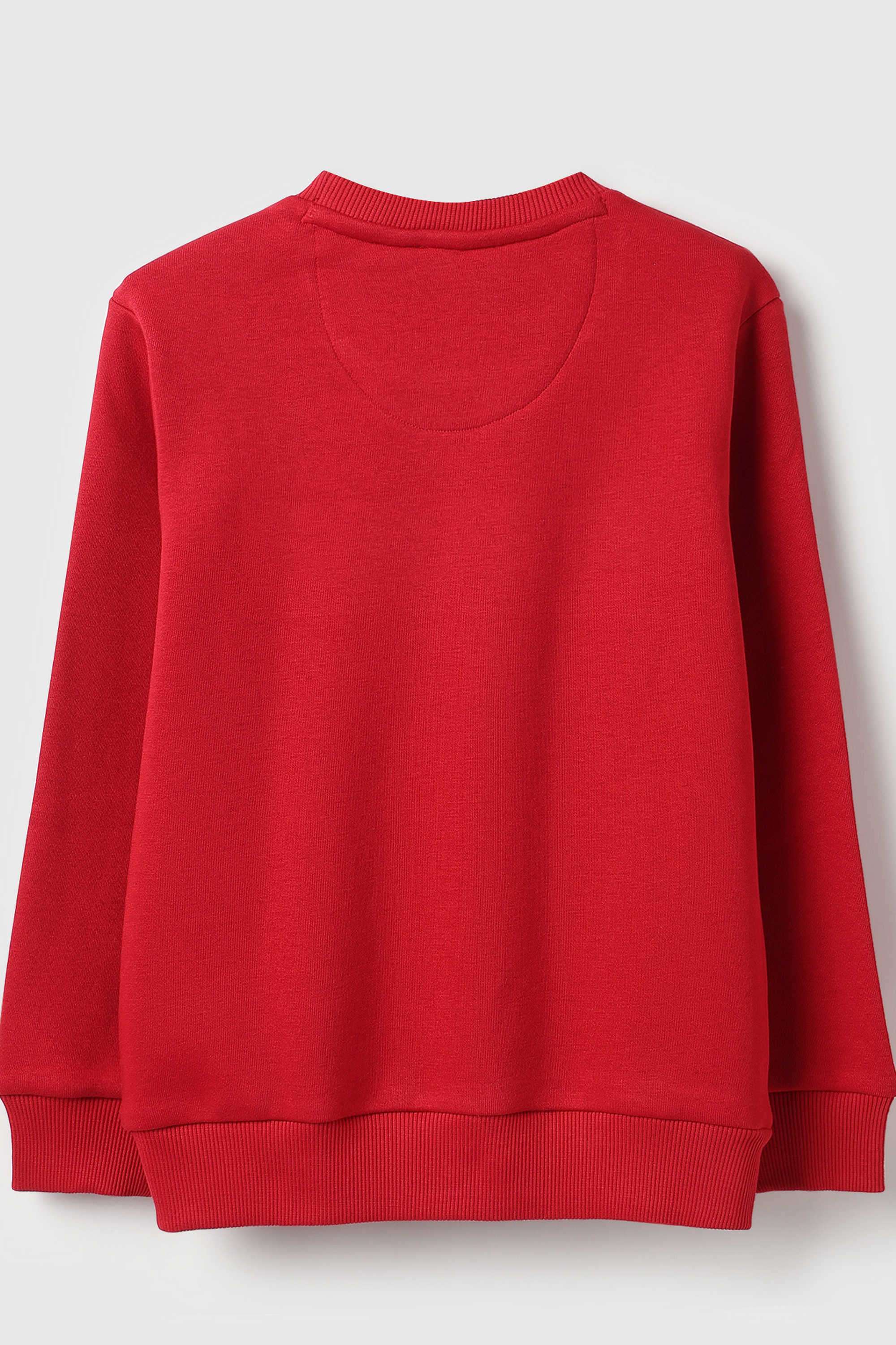 Solid-Cotton-Blend-Round-Neck-Boys-Sweatshirt