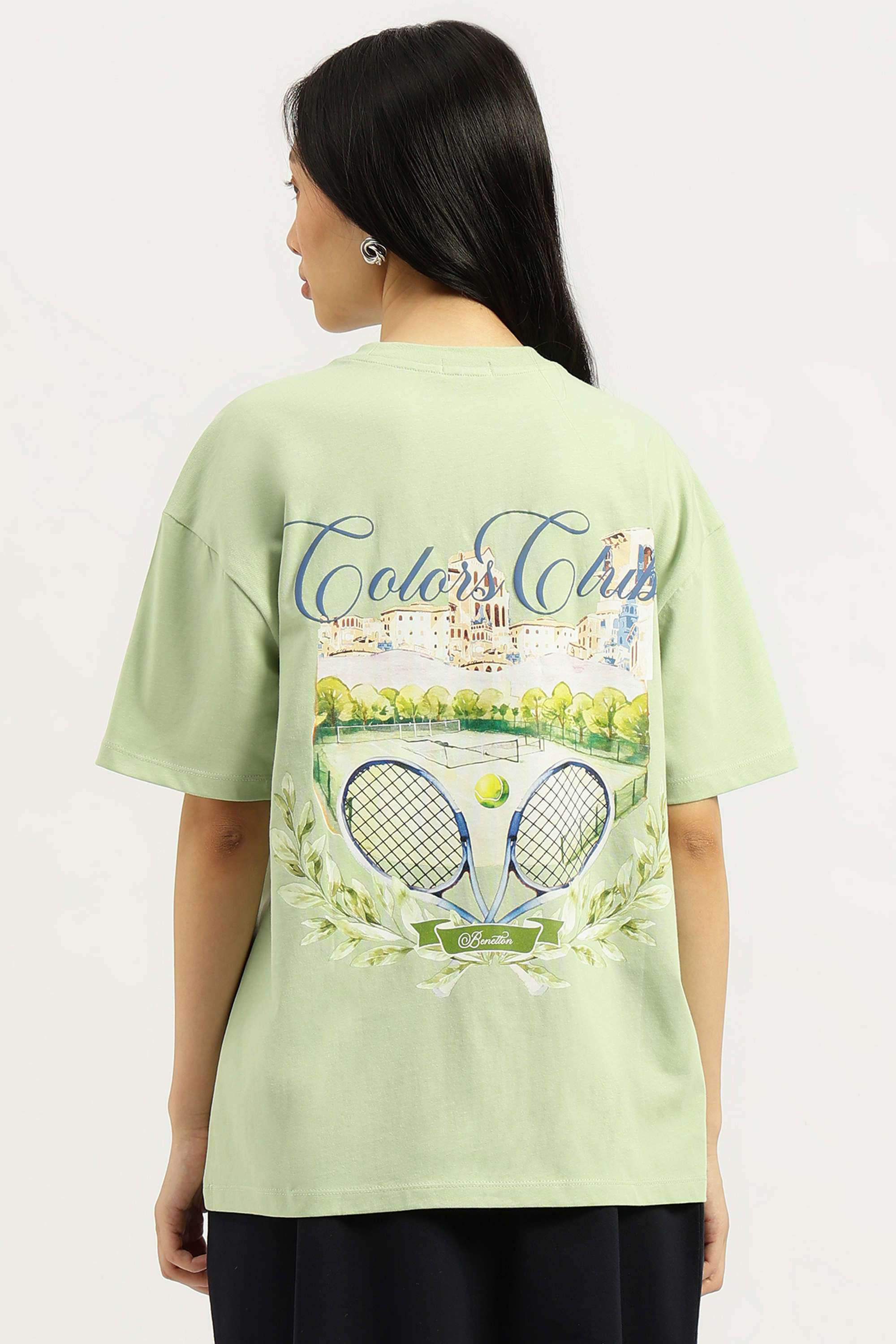 Solid-Blended-Fabric-Regular-Fit-Women-s-Top