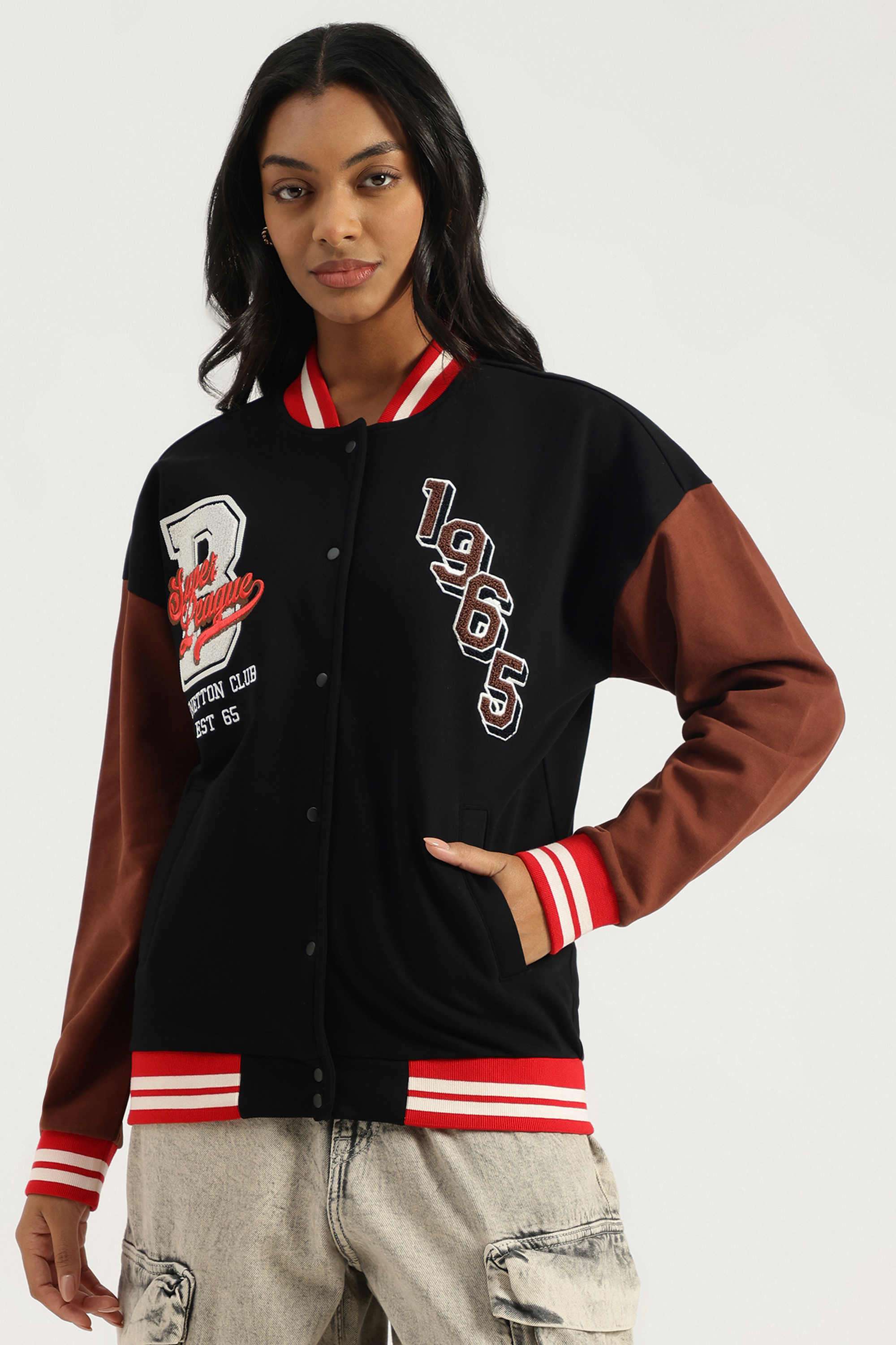 Blended-Fabric-Women-s-Casual-Wear-Sweatshirt