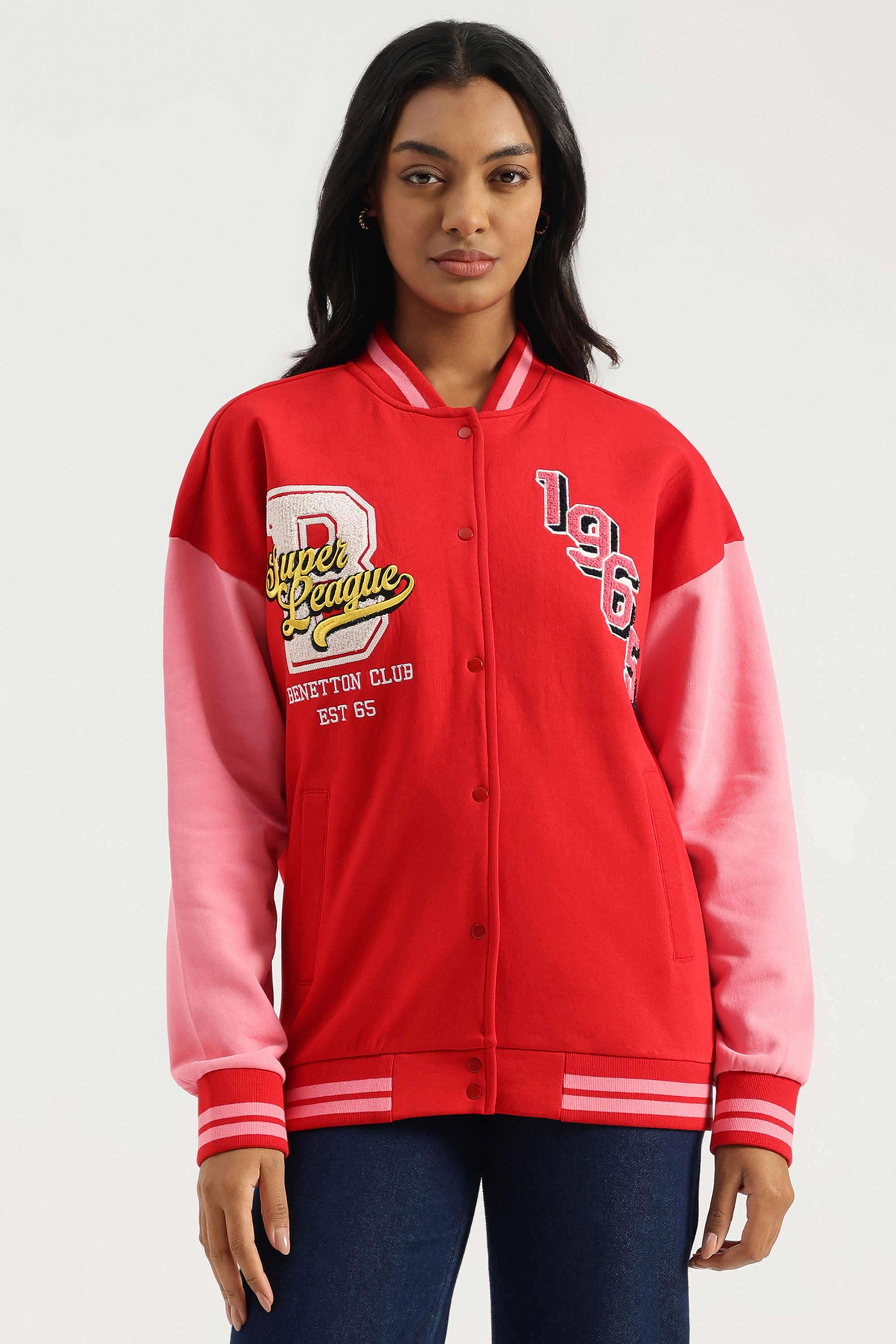 Blended-Fabric-Women-s-Casual-Wear-Sweatshirt